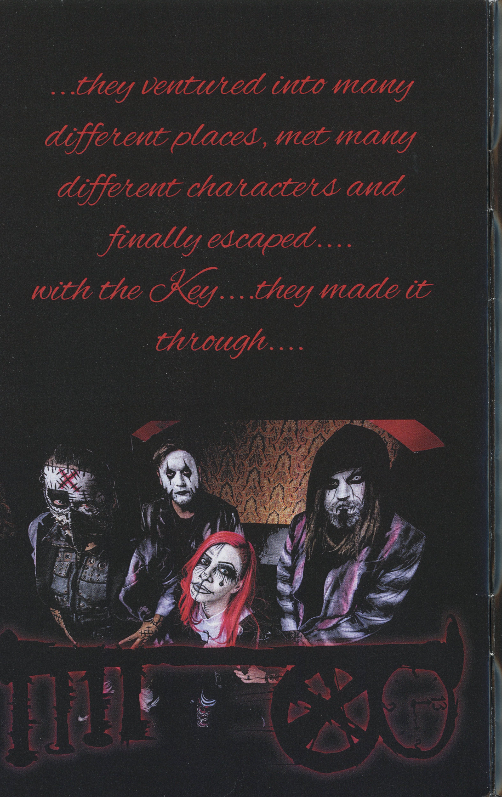 Raven Black - Lyric book, inside