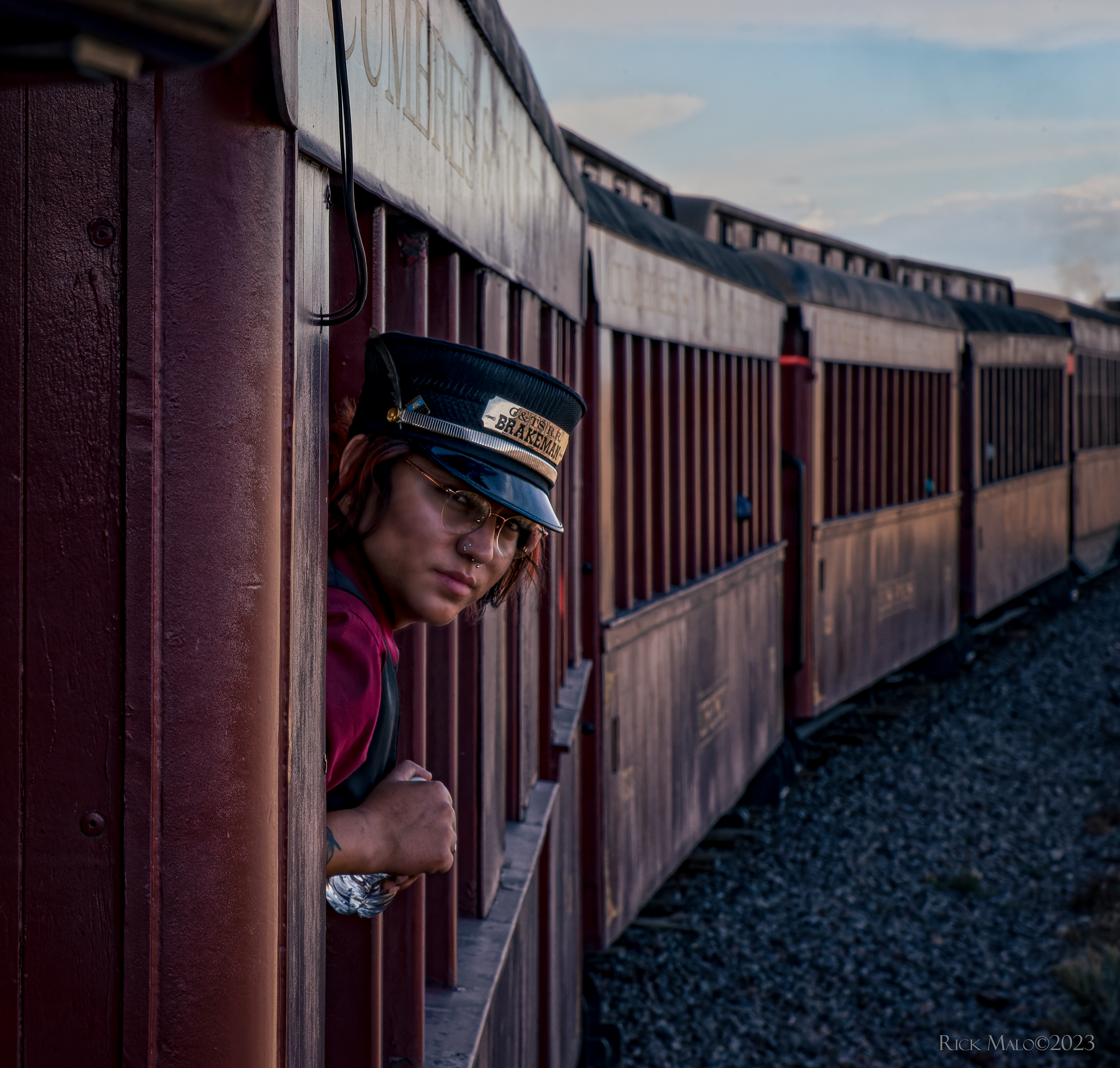 Lady brakeman Laney Zook
