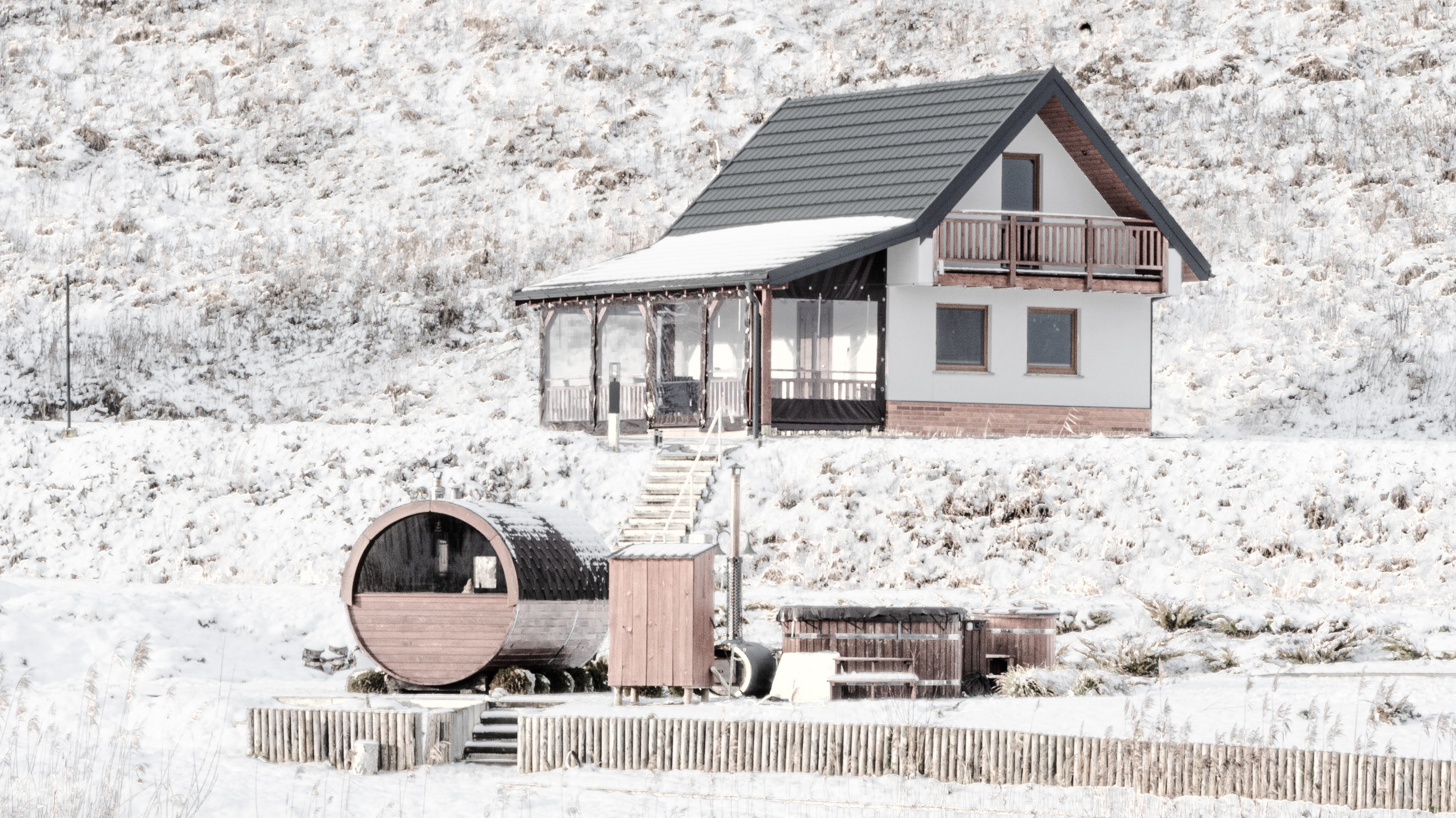 Domek 01, Sauna, Yacuzzi, Ruska bania