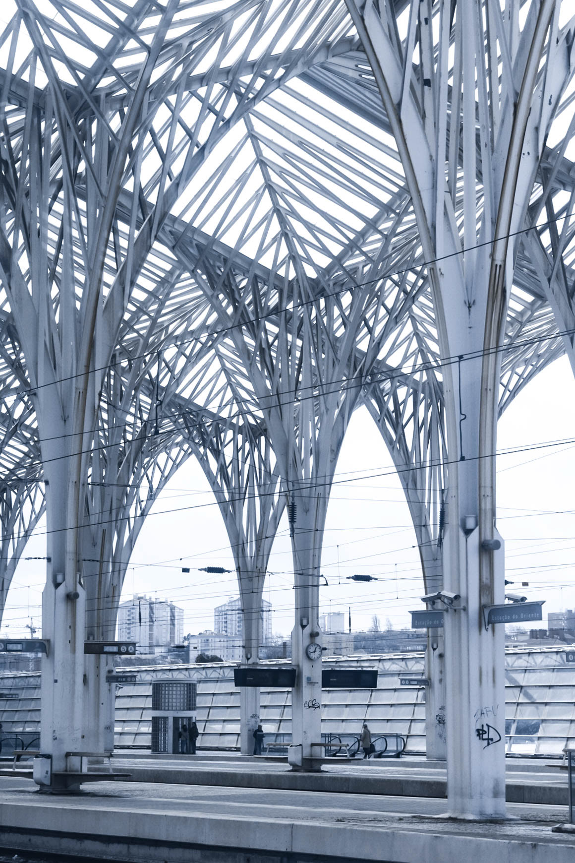 Calatrava Platform Columns.