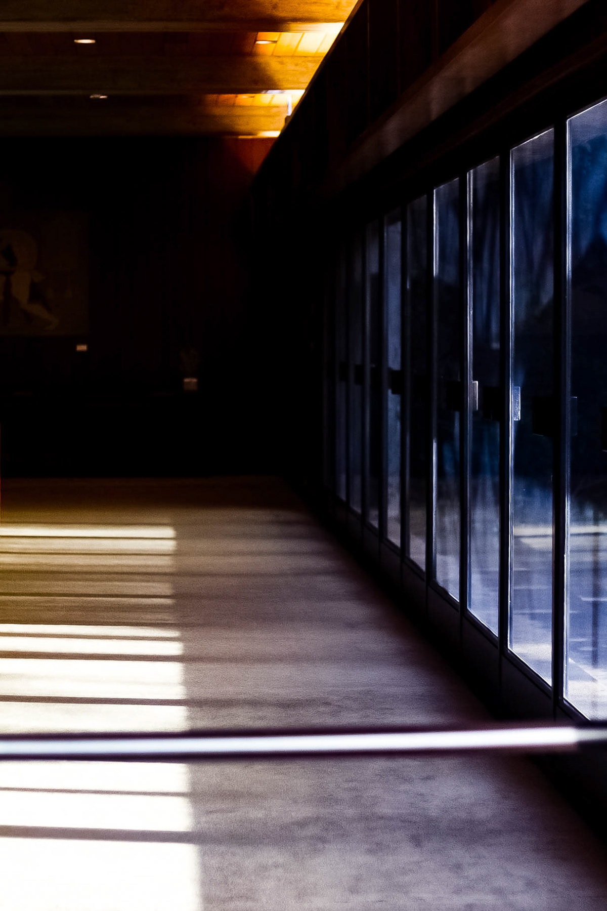 Shadow play.