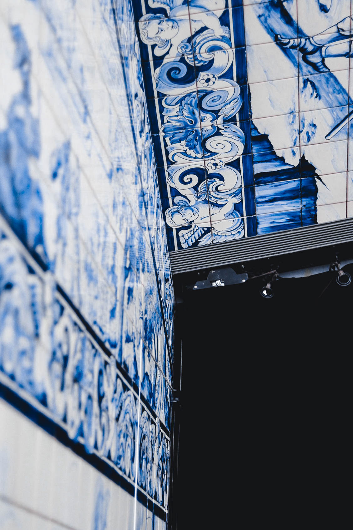 Tradtional Tile meets Contemporary Form.