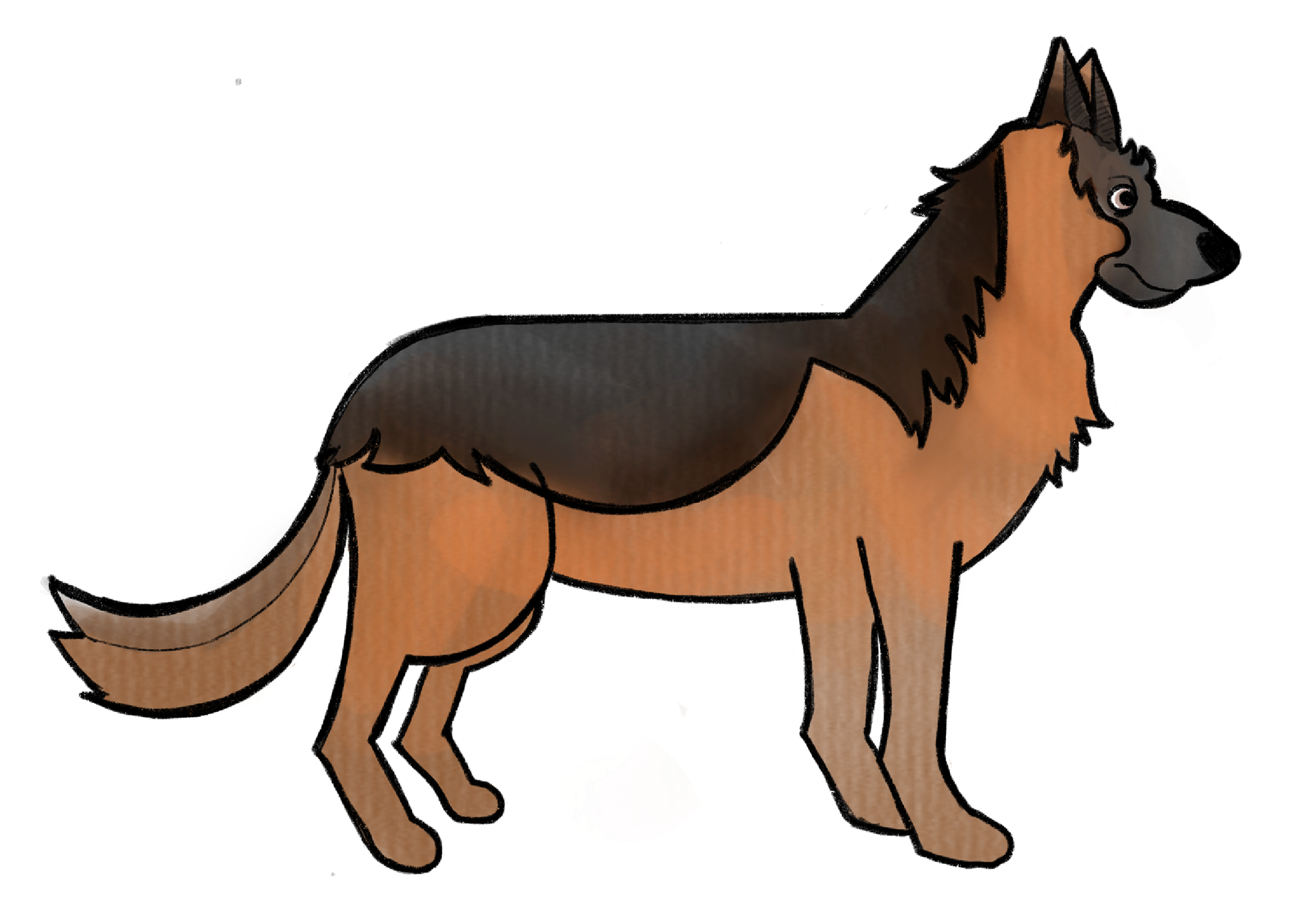 Illustration - Made on Procreate, March 2025