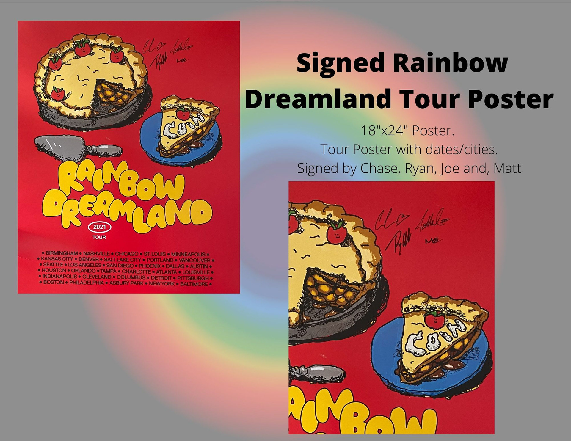 COIN Tour Merchandise Catalog