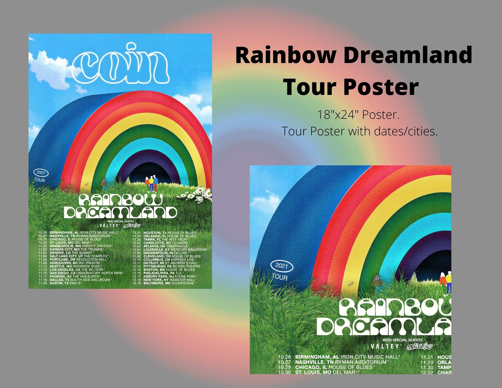 COIN Tour Merchandise Catalog