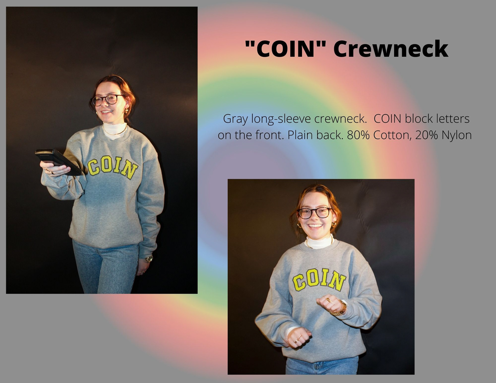 COIN Tour Merchandise Catalog