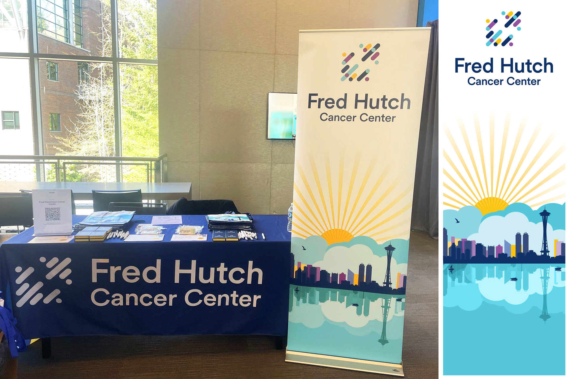 Fred Hutch Banner illustration