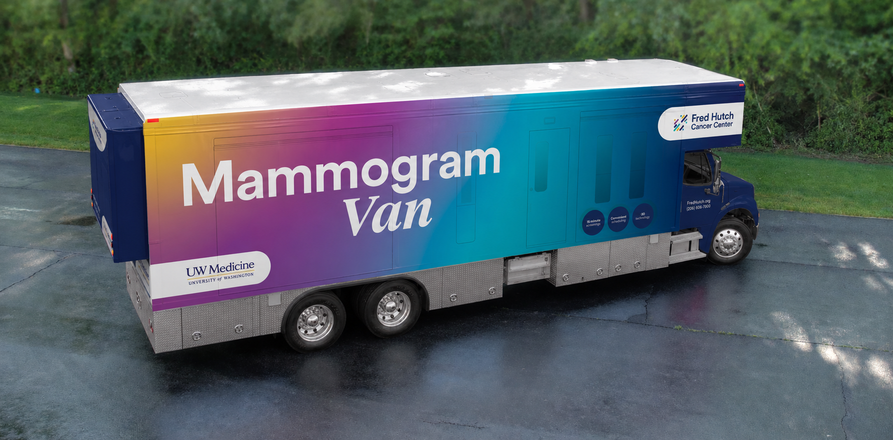 Fred Hutch Mammogram Van Design
