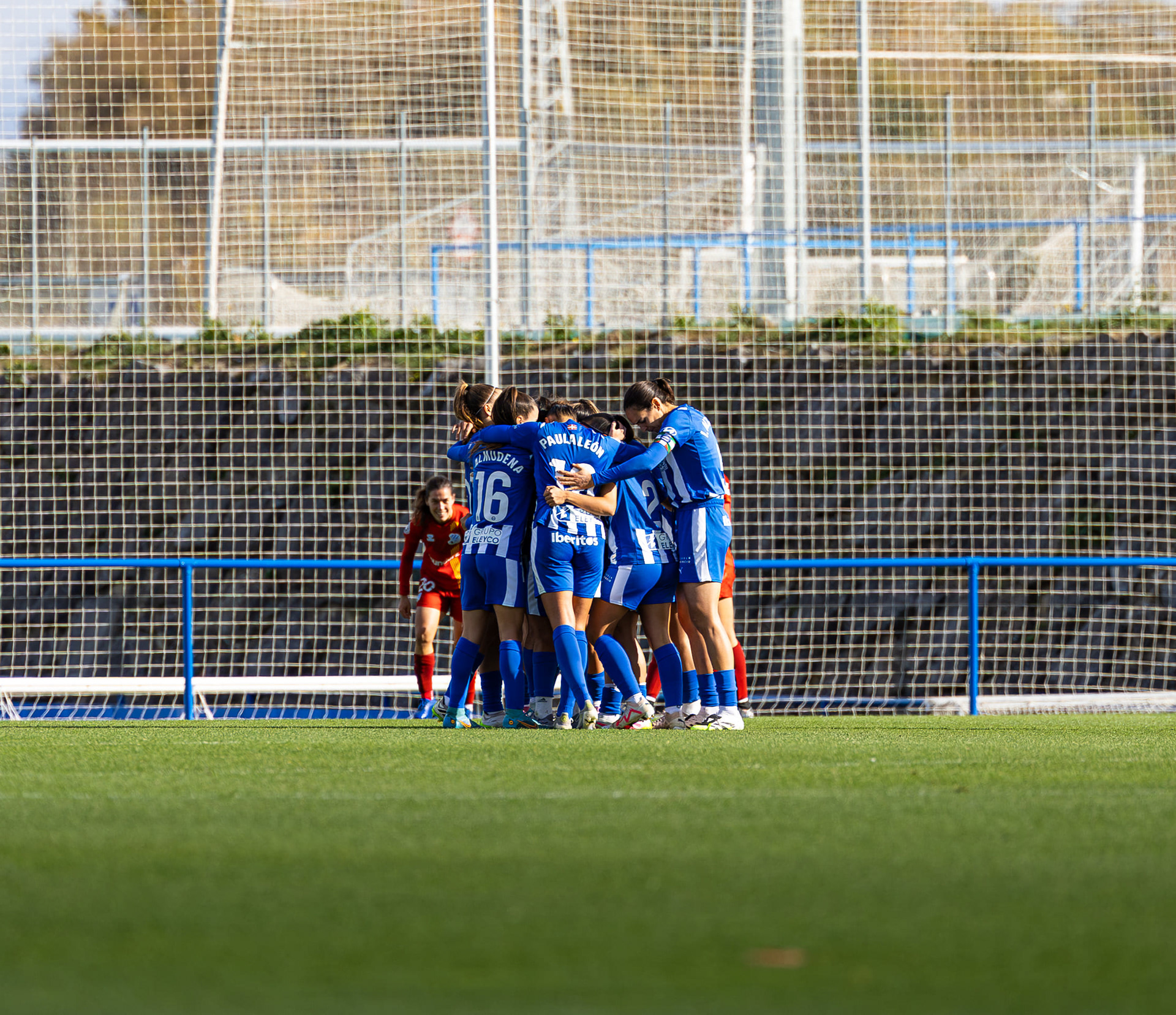 Jugadoras Alaves Femenino - Celebracion