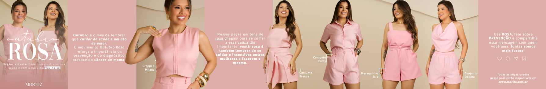 Carrossel - Outrubro Rosa