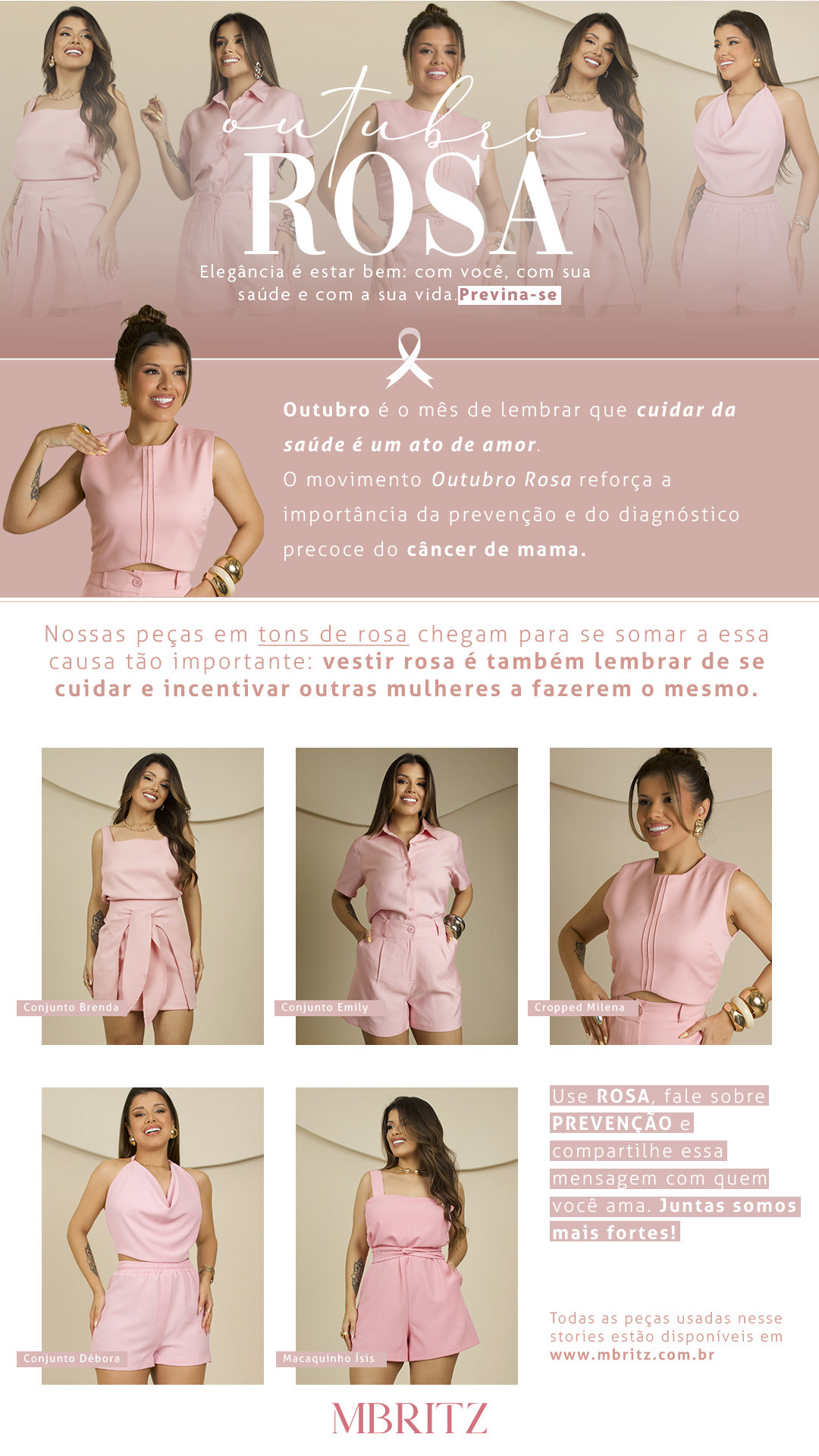 Stories - Ação Outubro Rosa