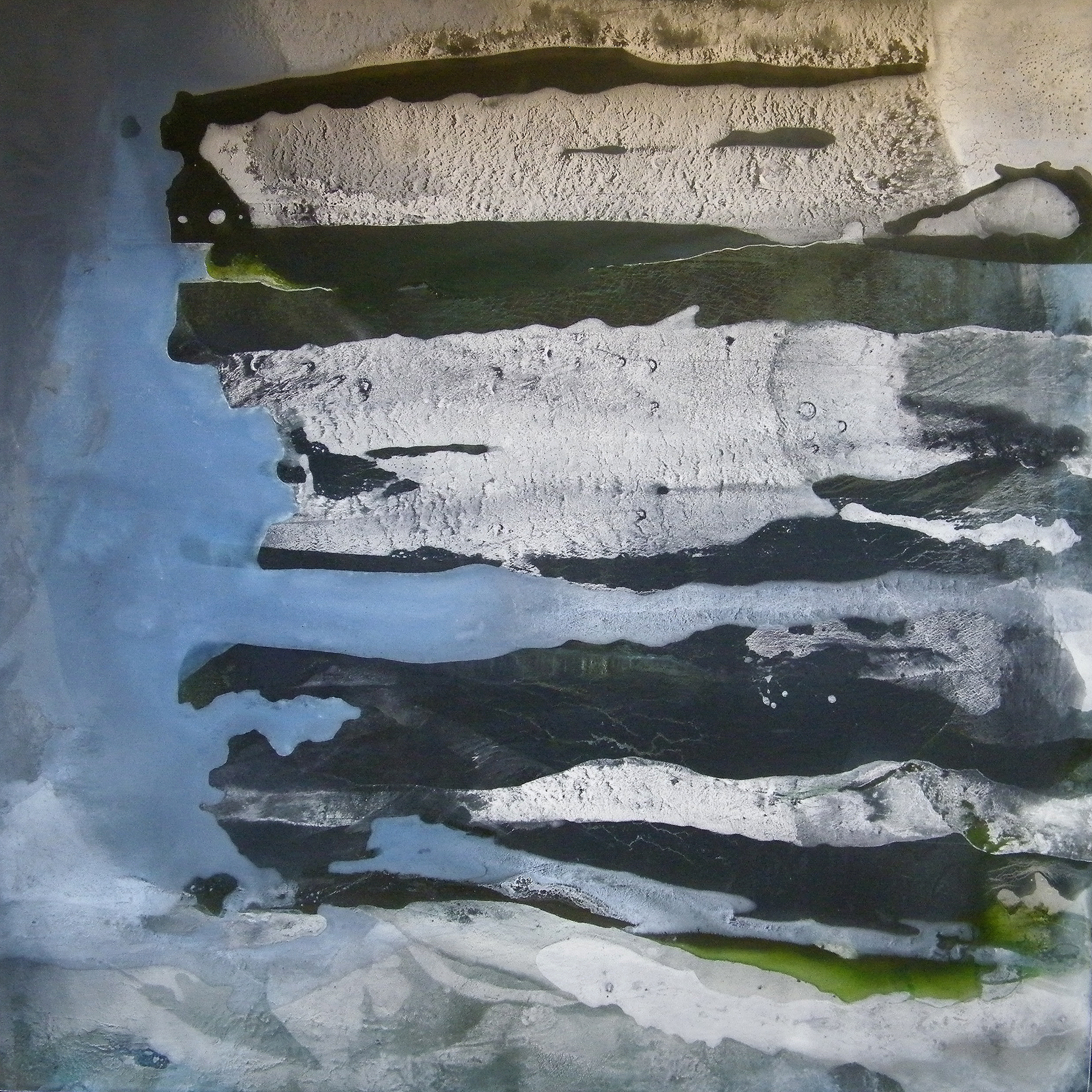 Firth 59 x 59cm, oil & acrylic on board