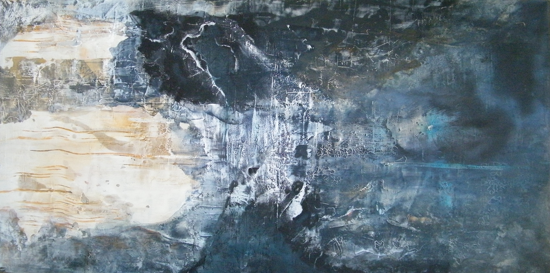 The History of Spain 60 x 120cm, oil & acrylic on canvas