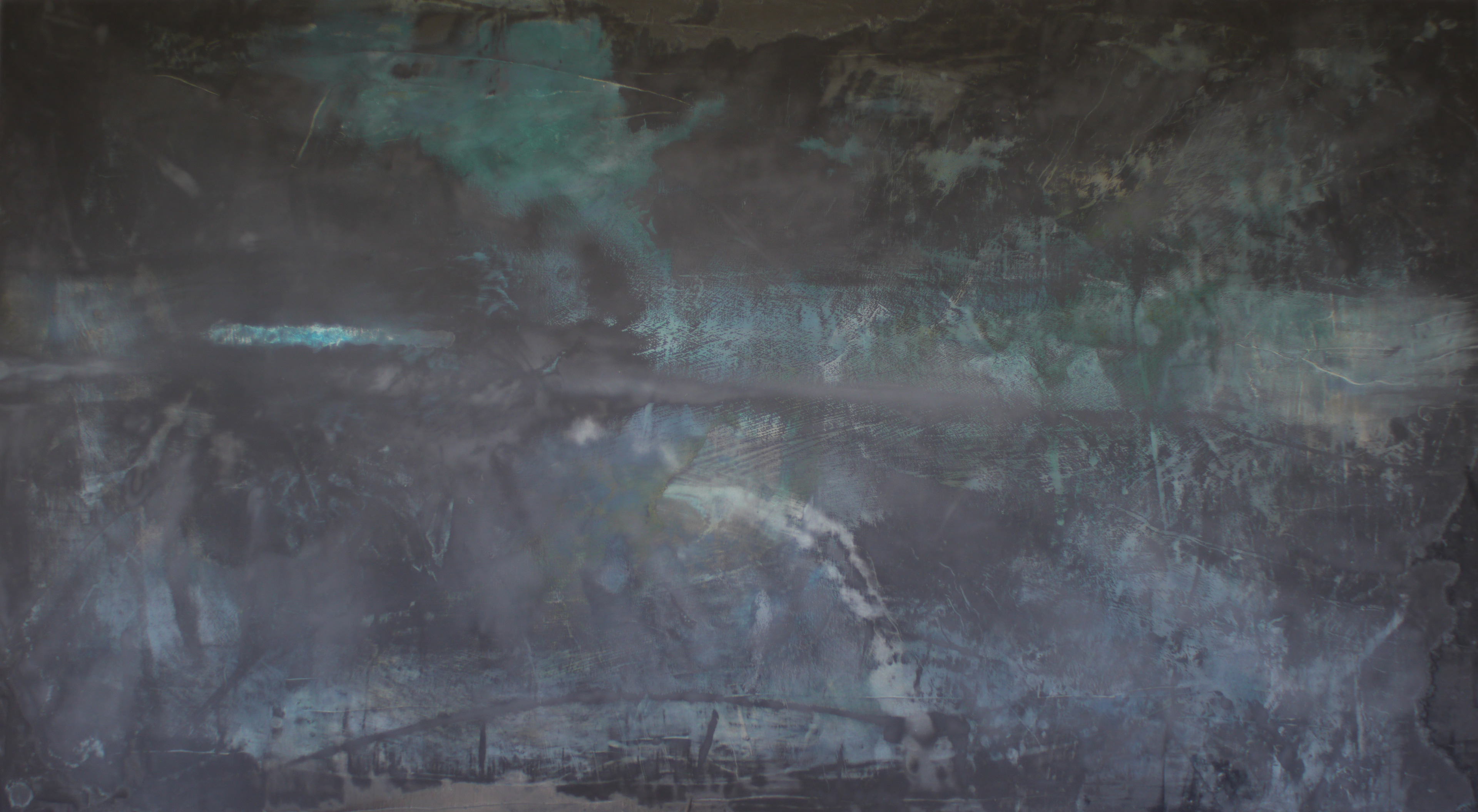 Vault 100 x 180cm, oil & acrylic on canvas
