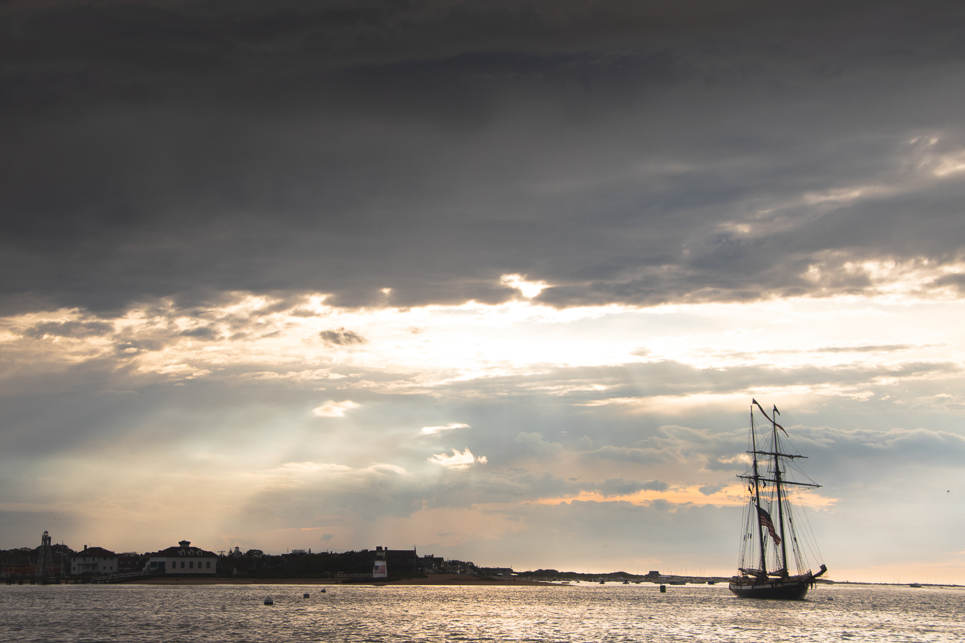 Sun Rays & An Old Vessel