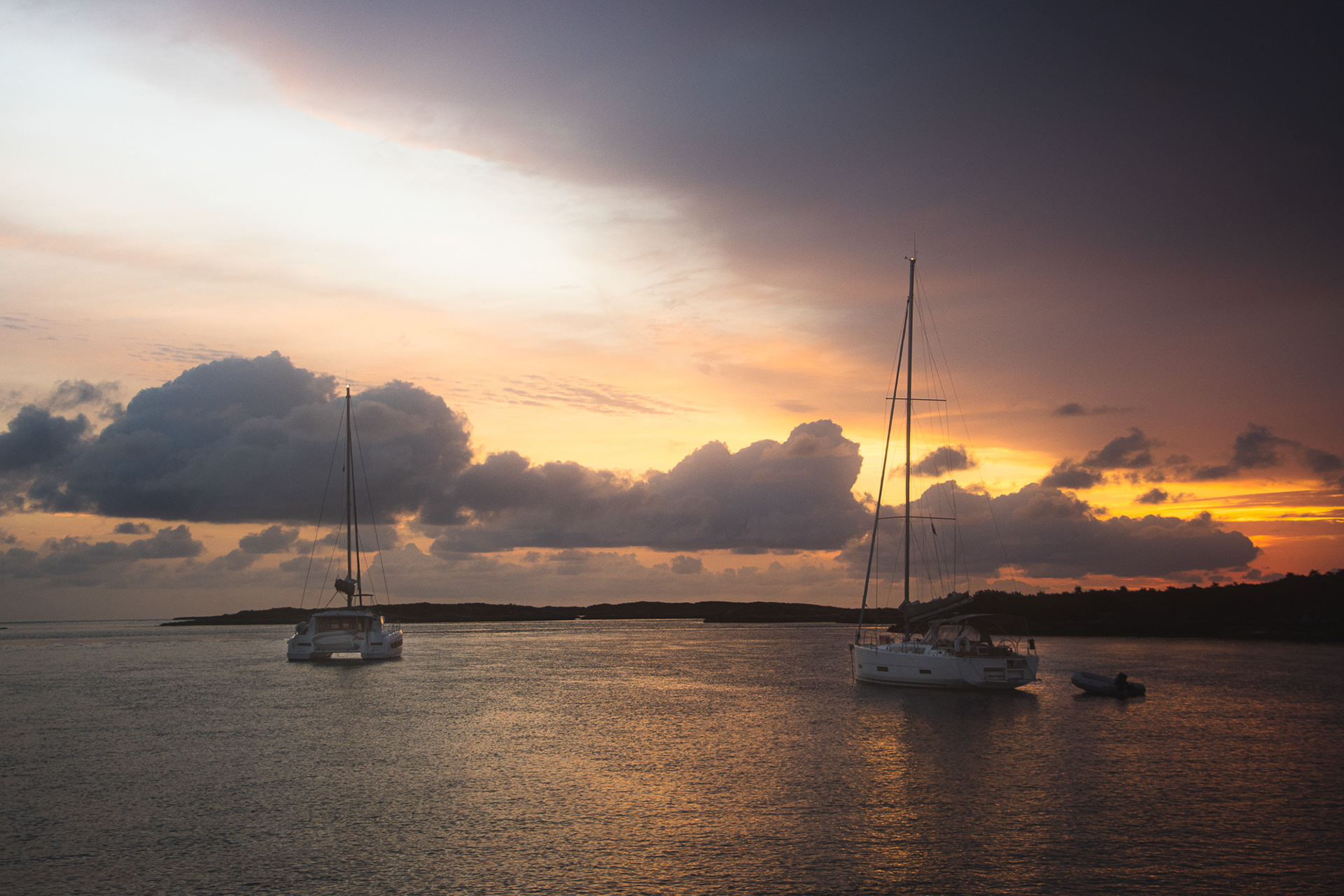 Two Boats Enjoying Last Light