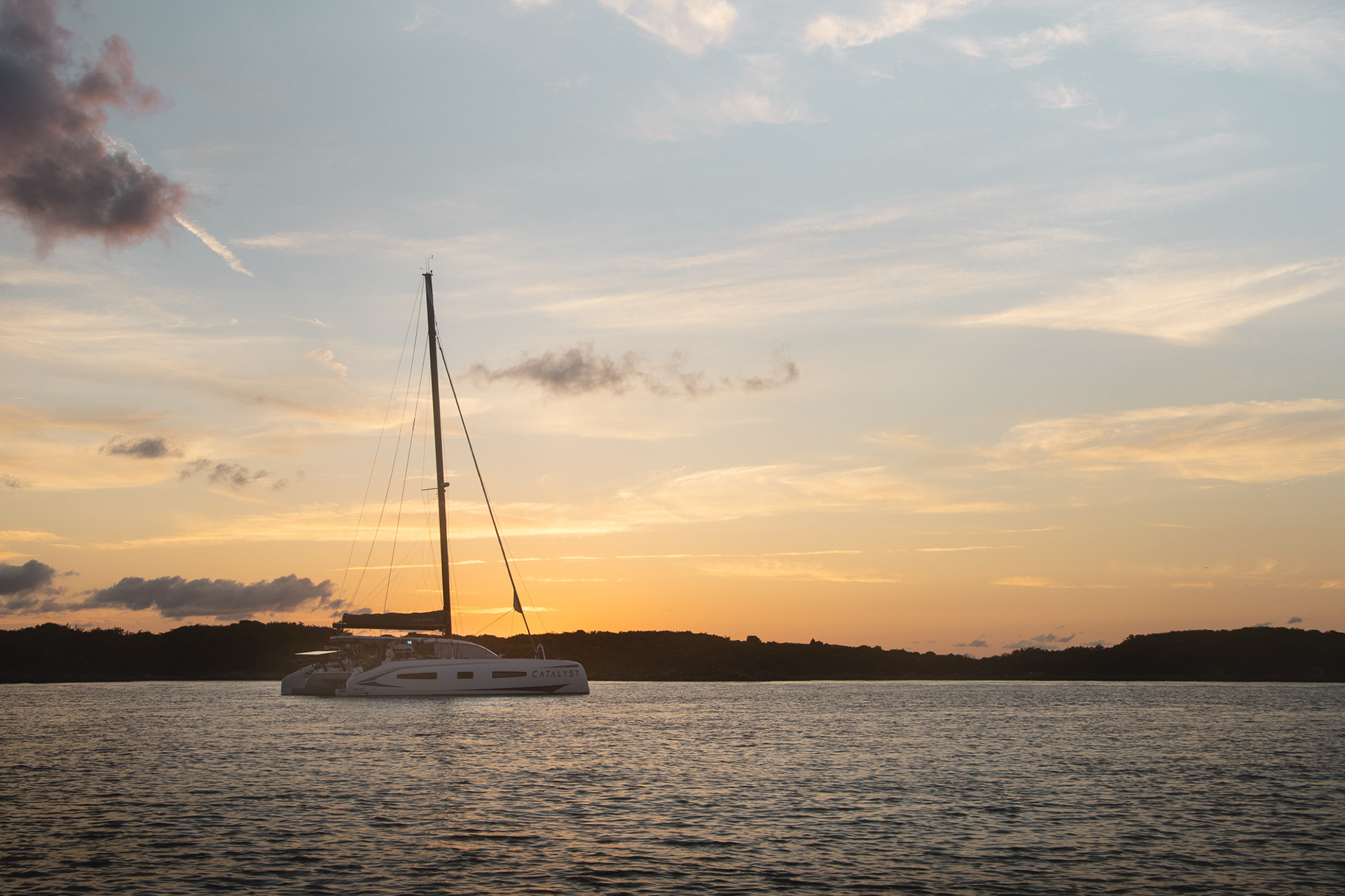 Catalyst Sits At Anchor