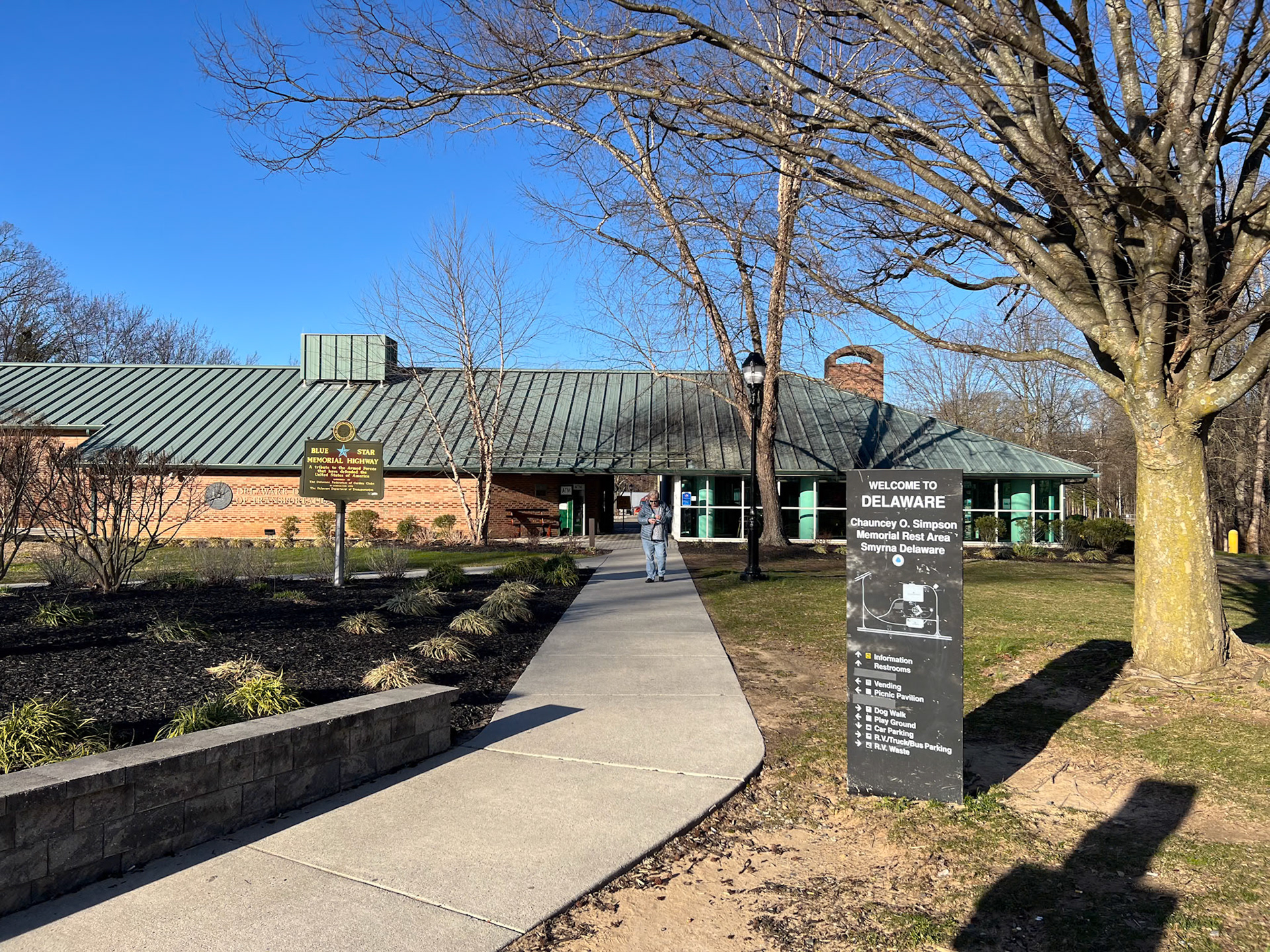 Delaware welcome center