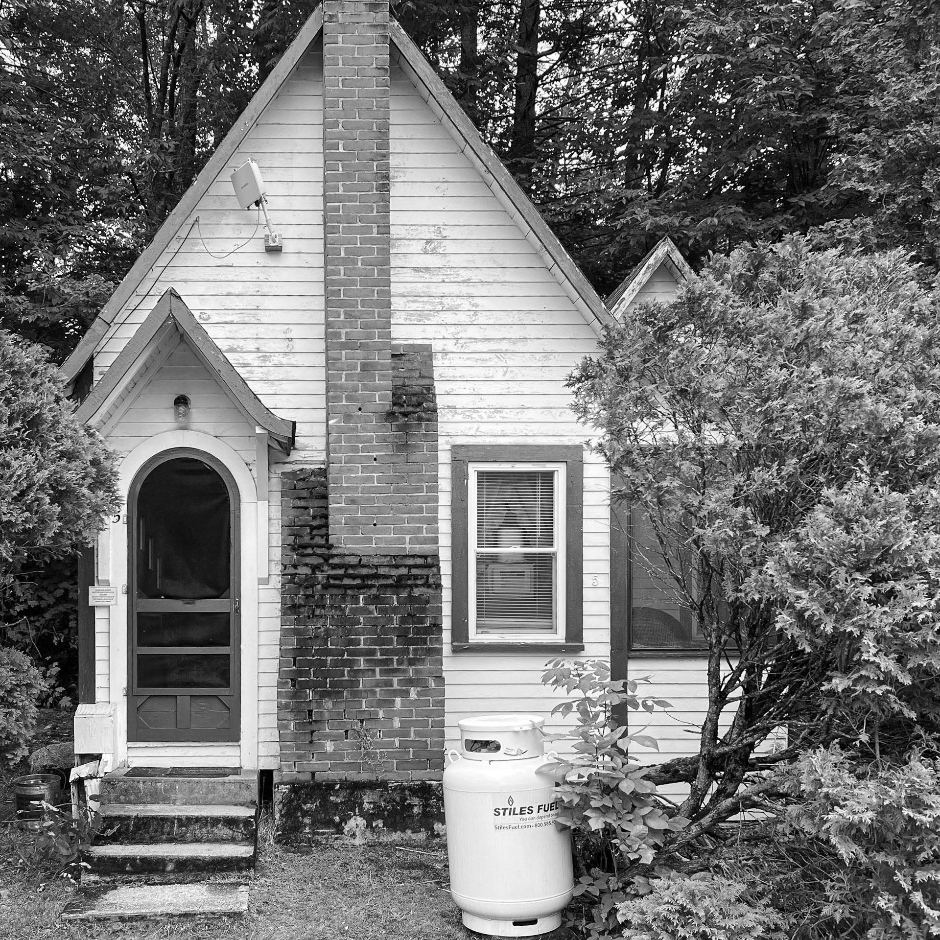 Cottage no 5, on the east side Route 3, where Mom and Dad stayed on their honeymoon in 1951.