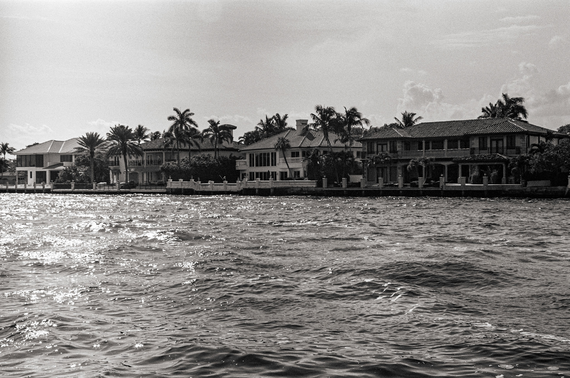 Looking across the Intracoastal