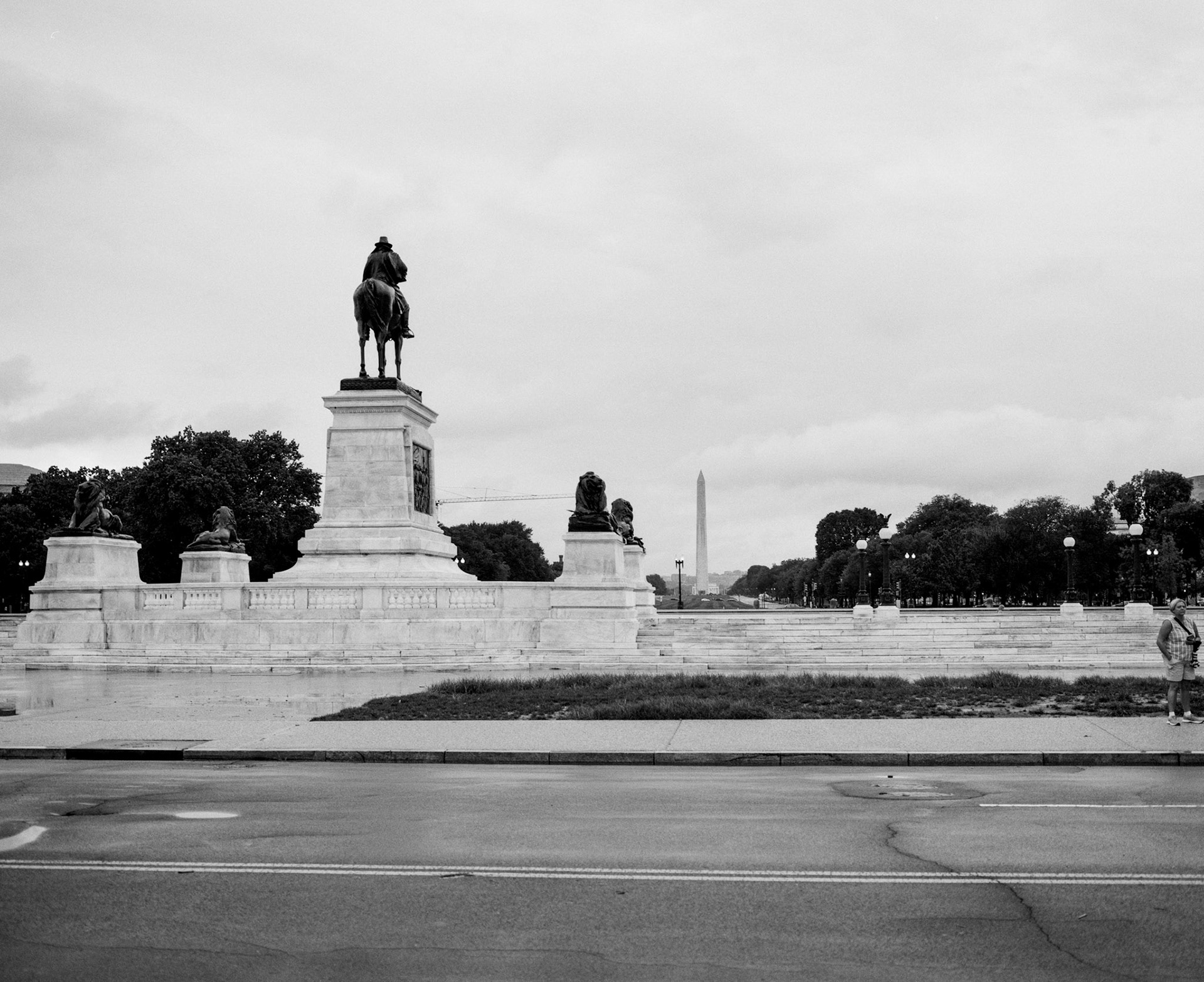 Capitol in the rain