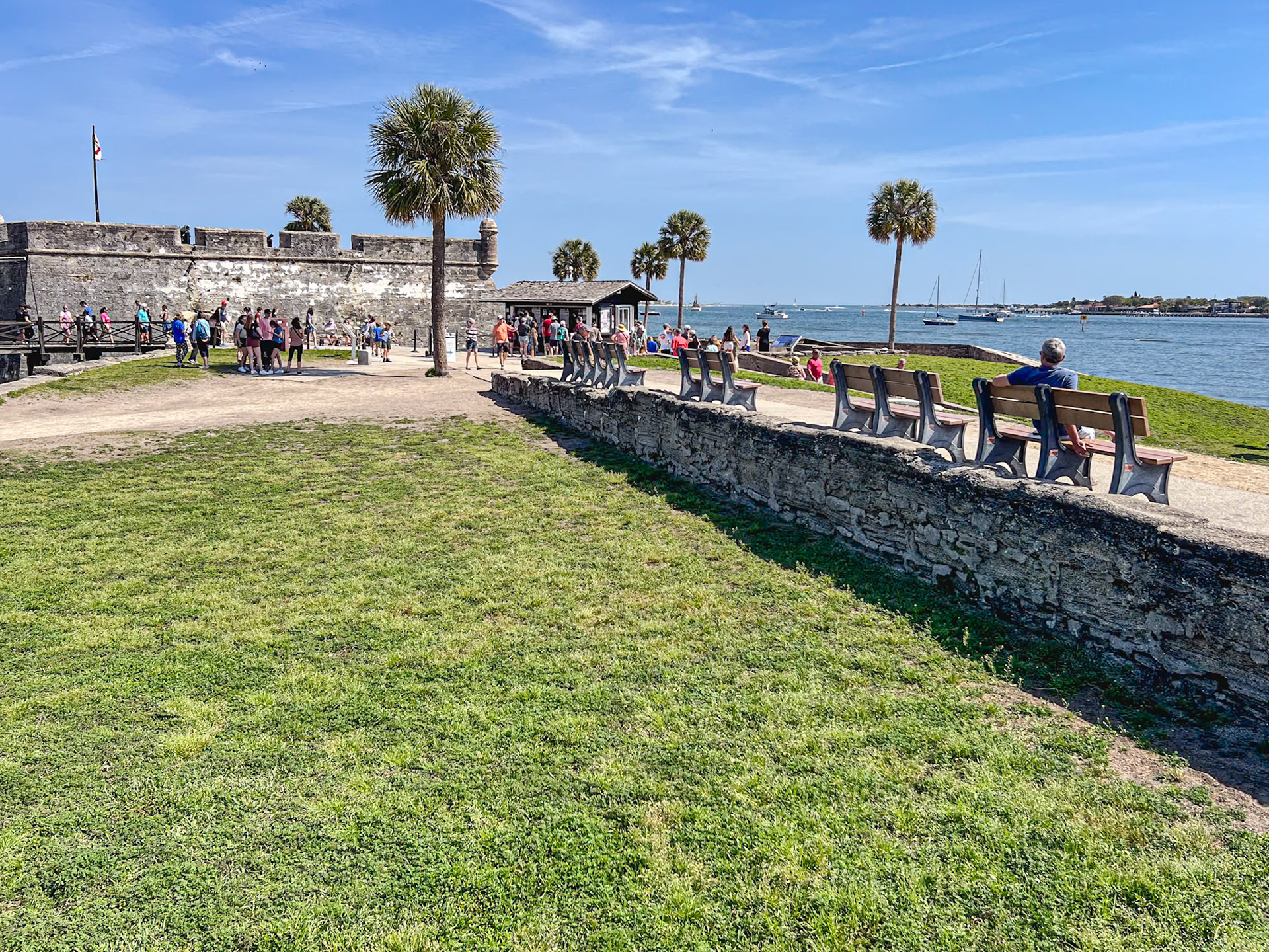 Castillo de San Marcos, fort, St Augustine, FL, a National Monument