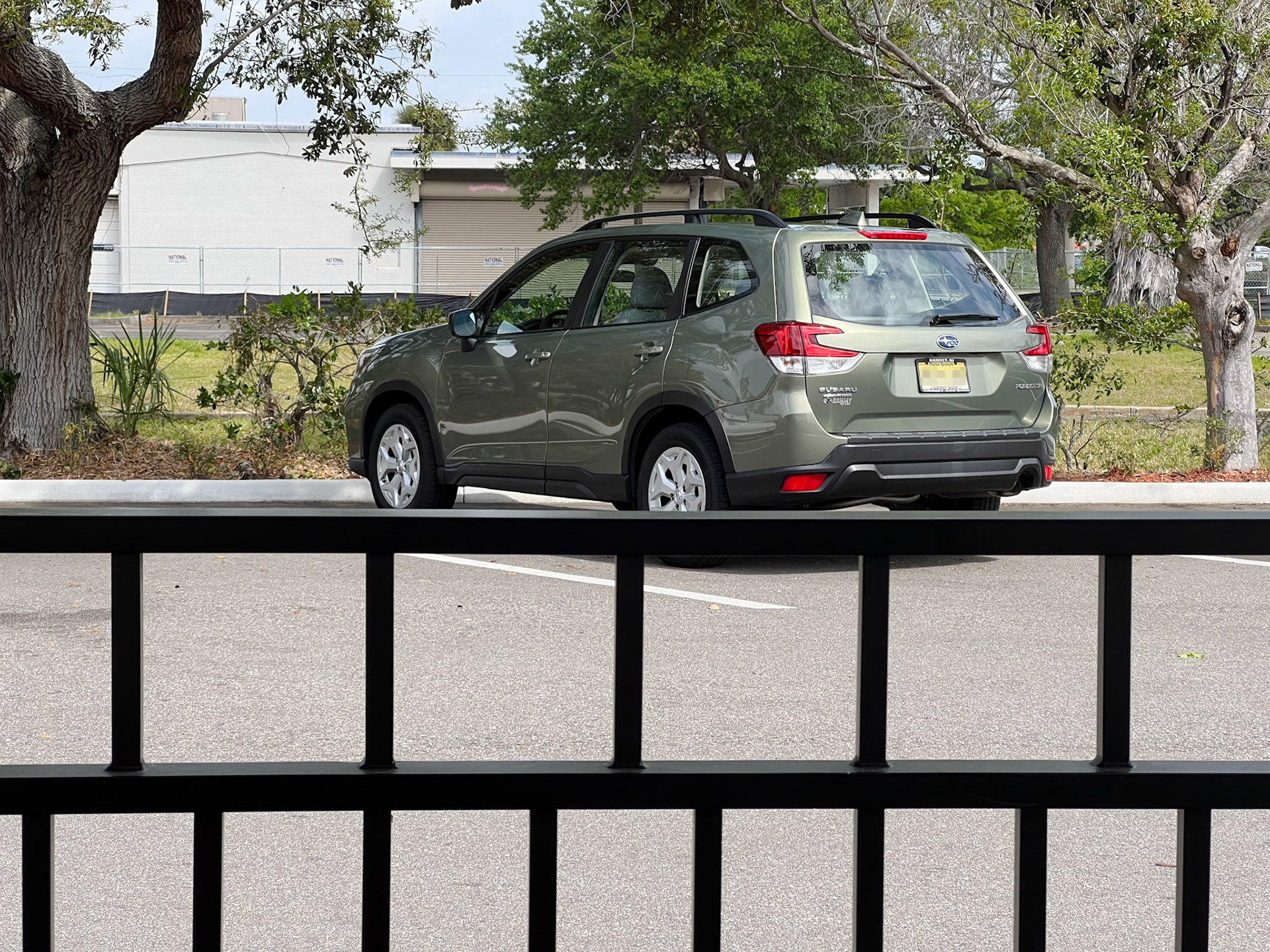 My car, while stopped in Melbourne, FL