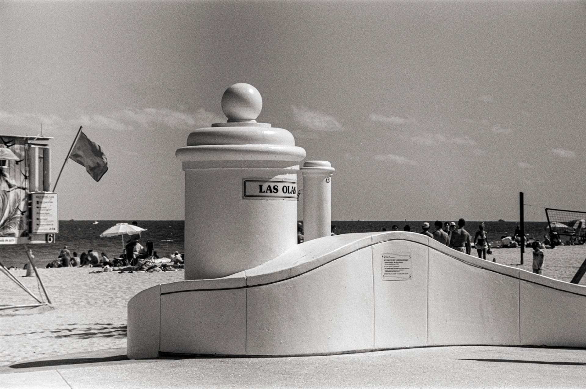 The Ft Lauderdale beach at Las Olas Blvd