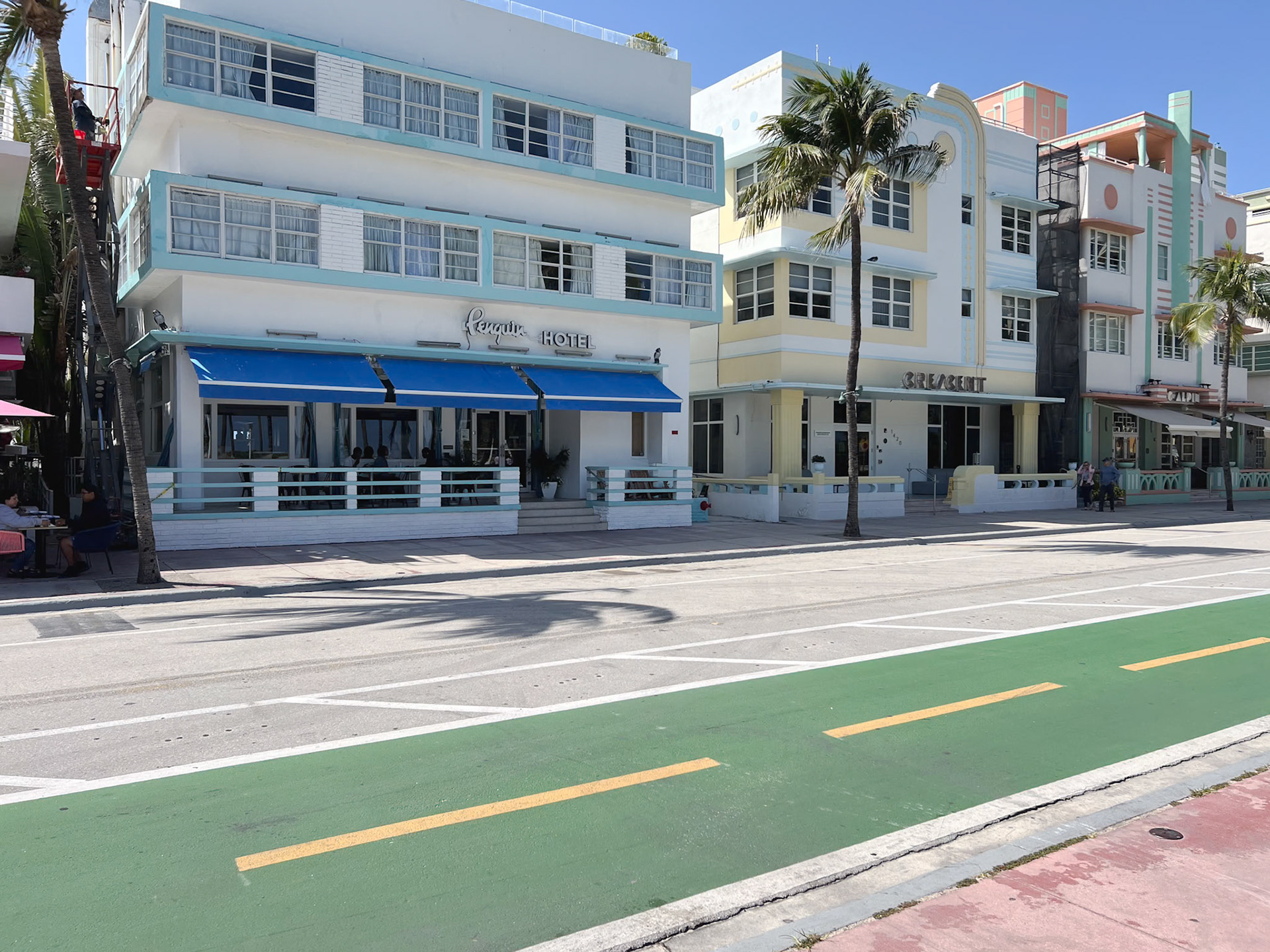 Streamline Moderne hotels, South Beach