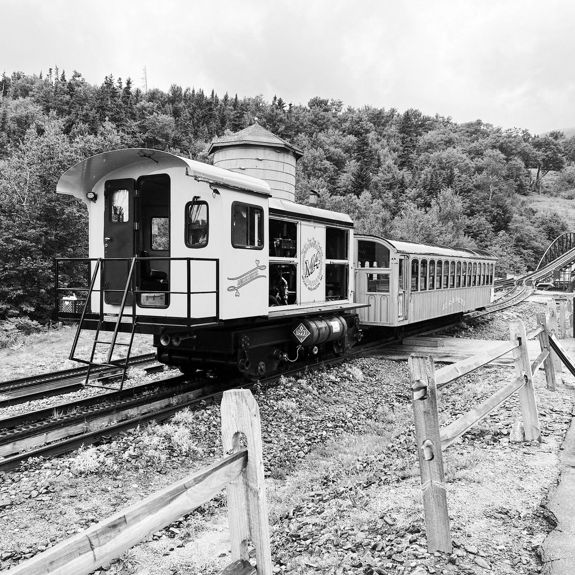 One of the cog railway units