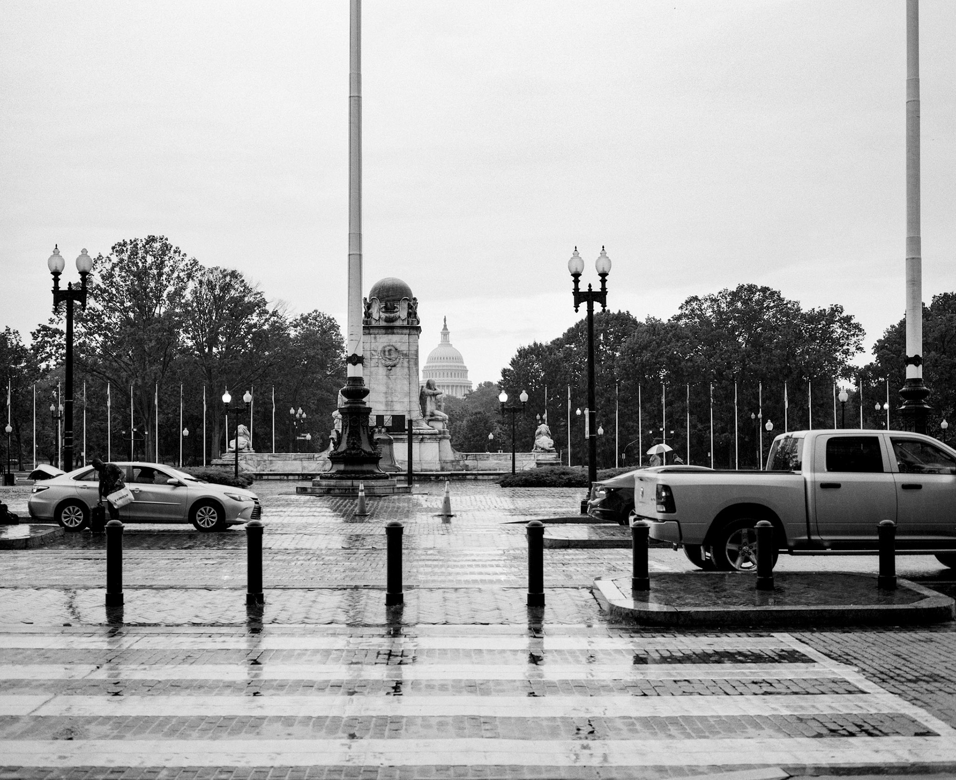 Union Station in the rain