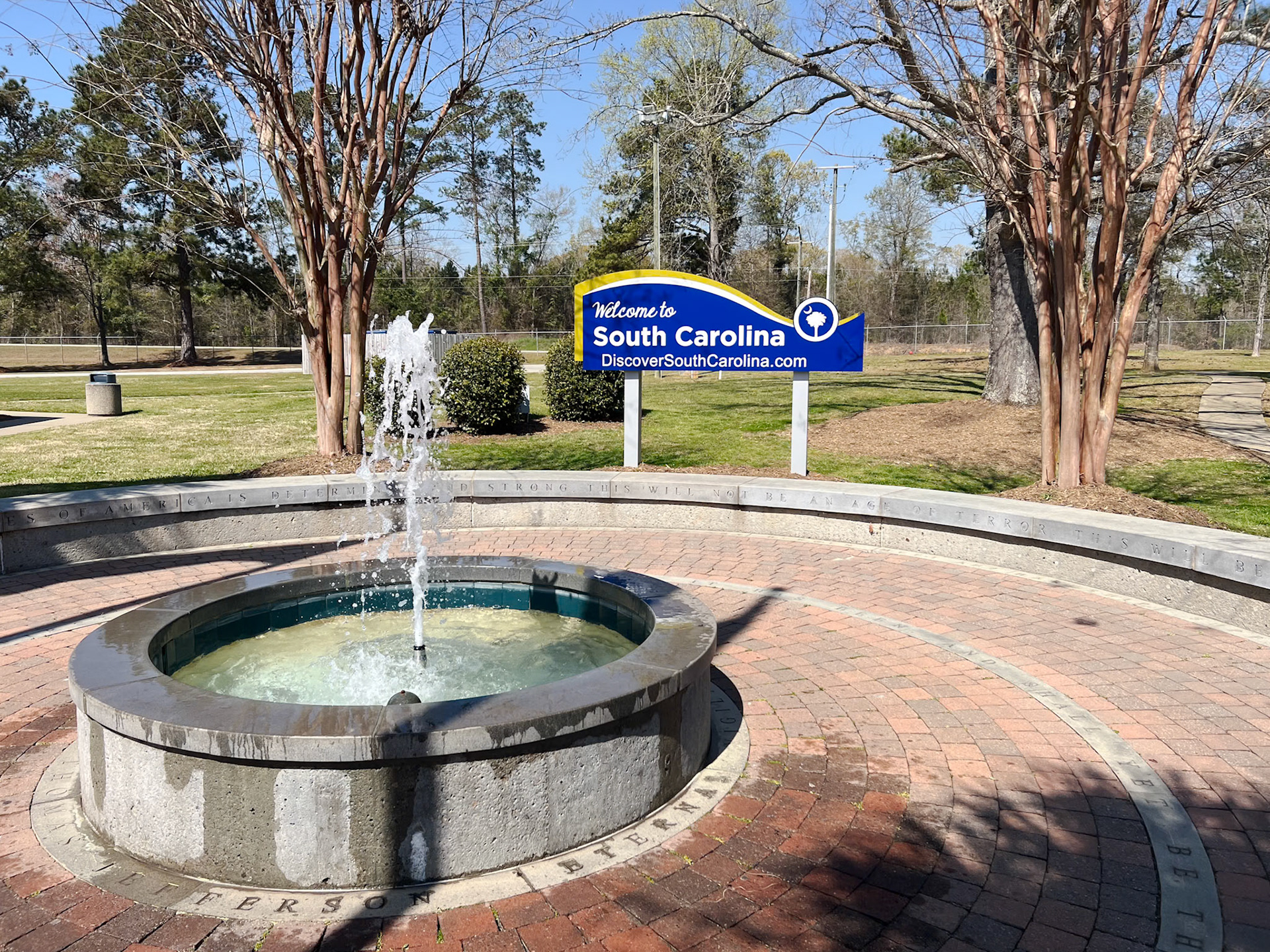 South Carolina welcome station