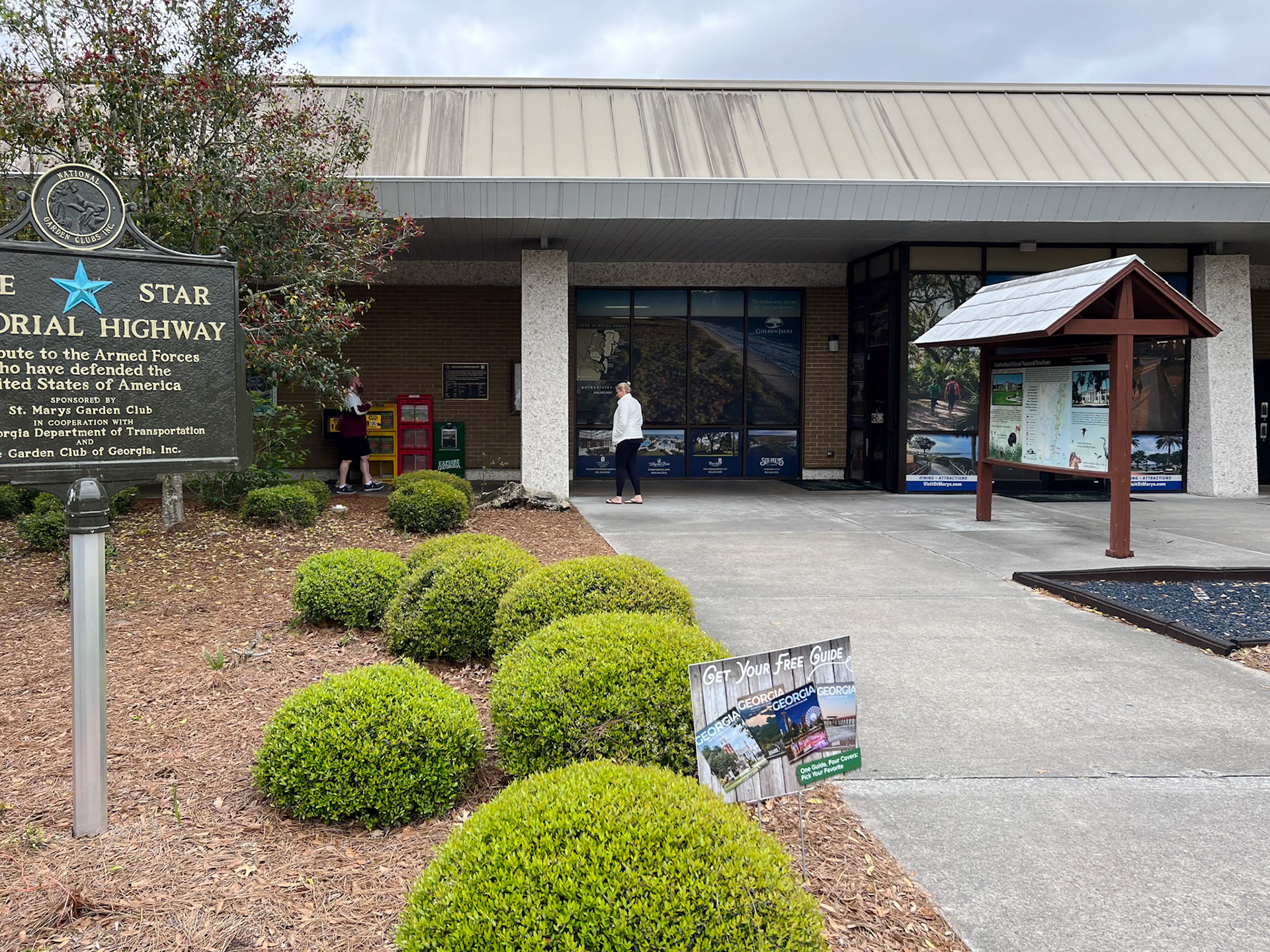 Georgia Welcome Station.