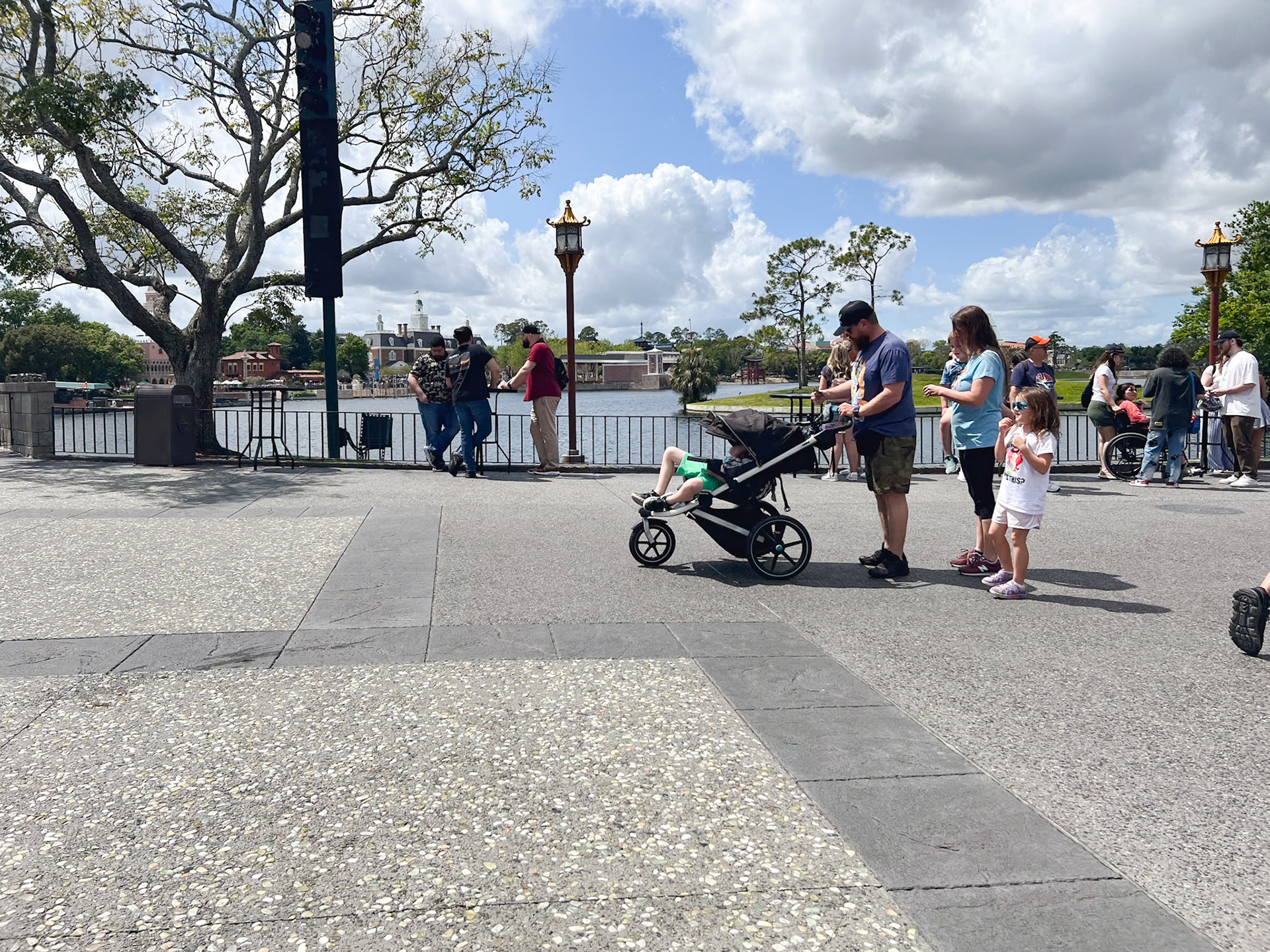 In front of China section