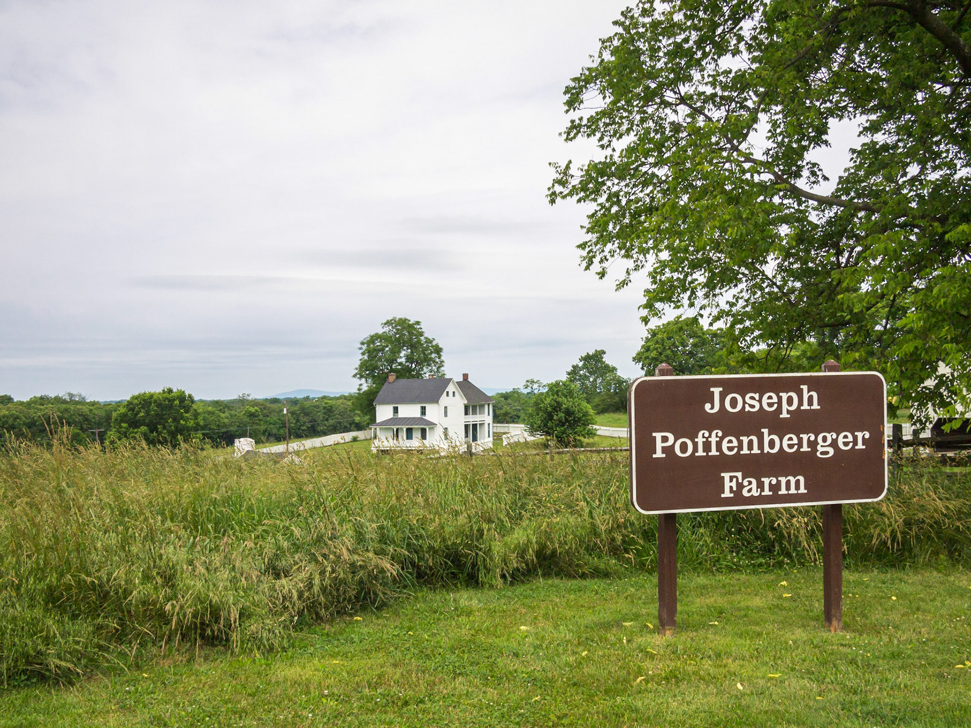 North end of the battlefield