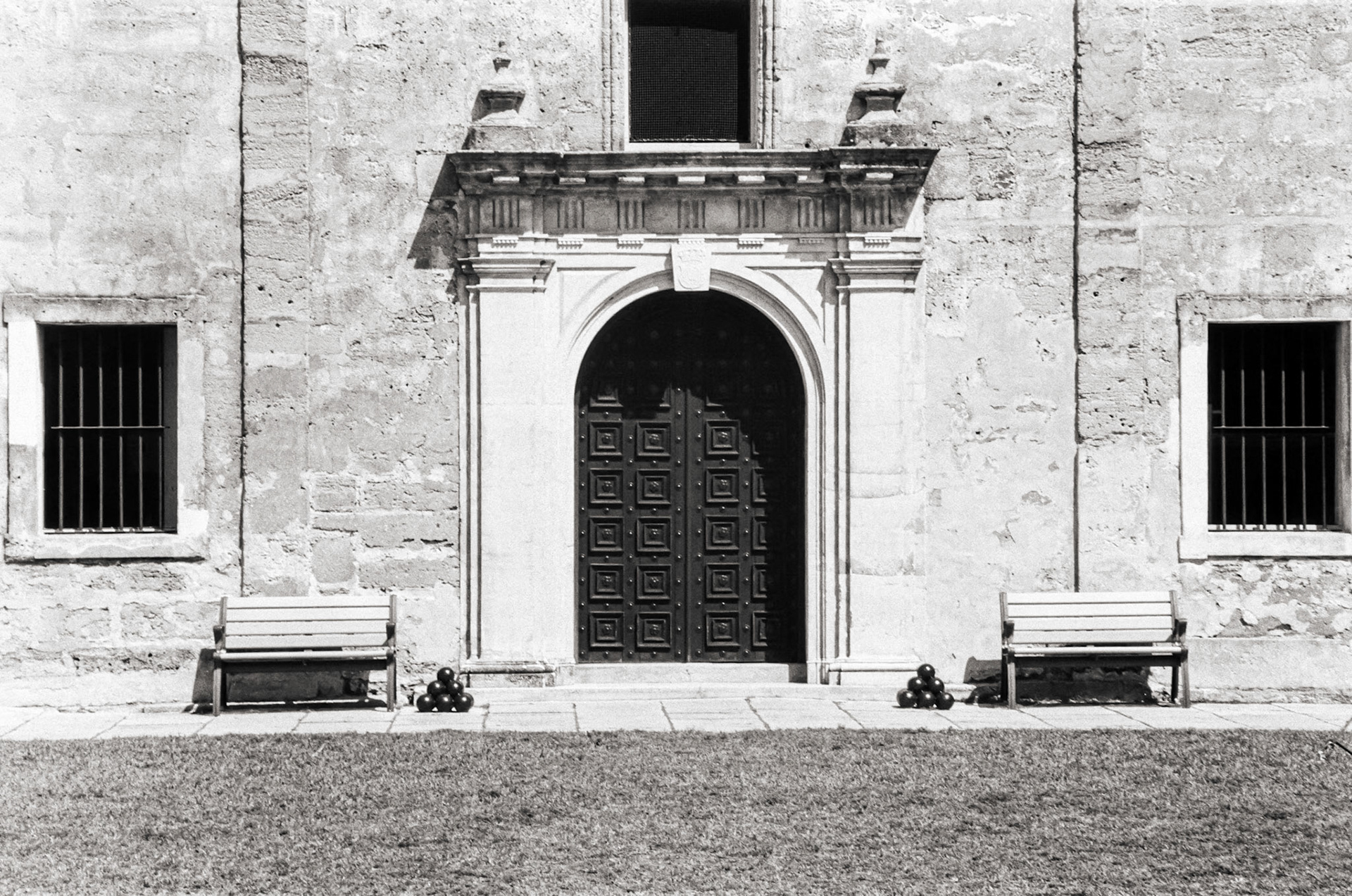 Inside the Castillo de San Marcos