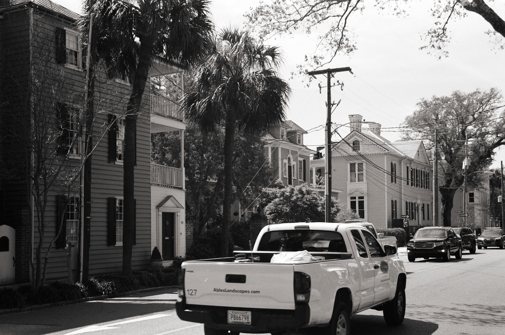 A residential street