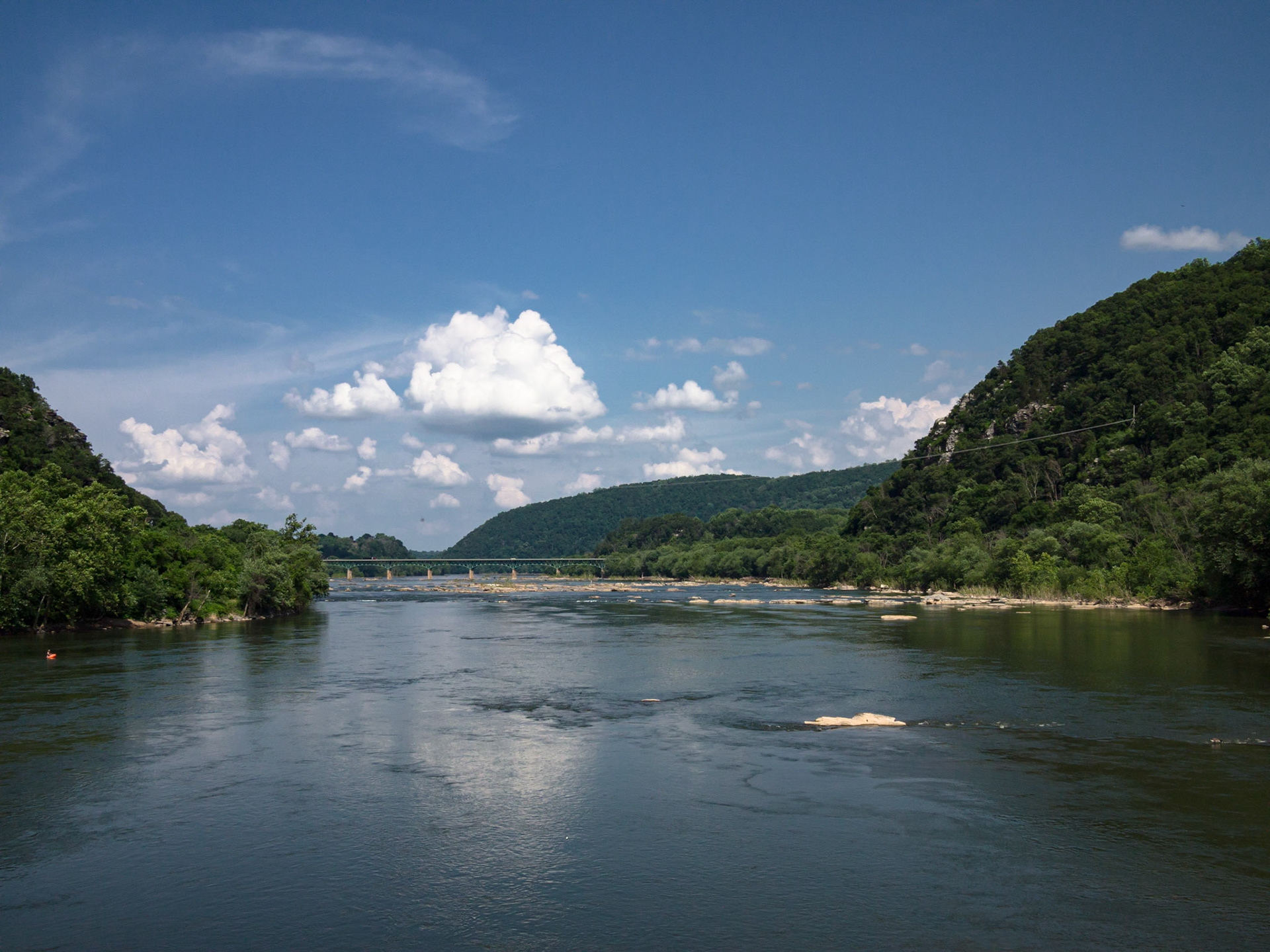 Potomac, from the point. Jefferson called it one of the most scenic views in the nation.