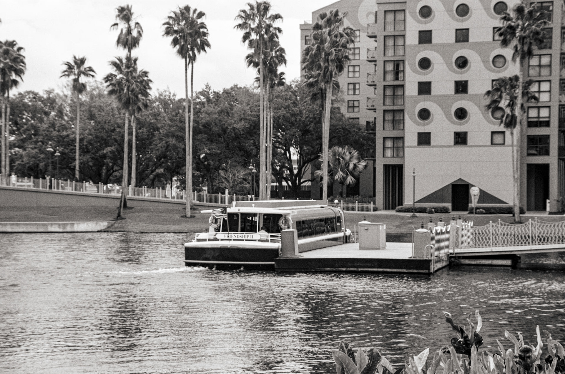 Dolphin Hotel with water taxi