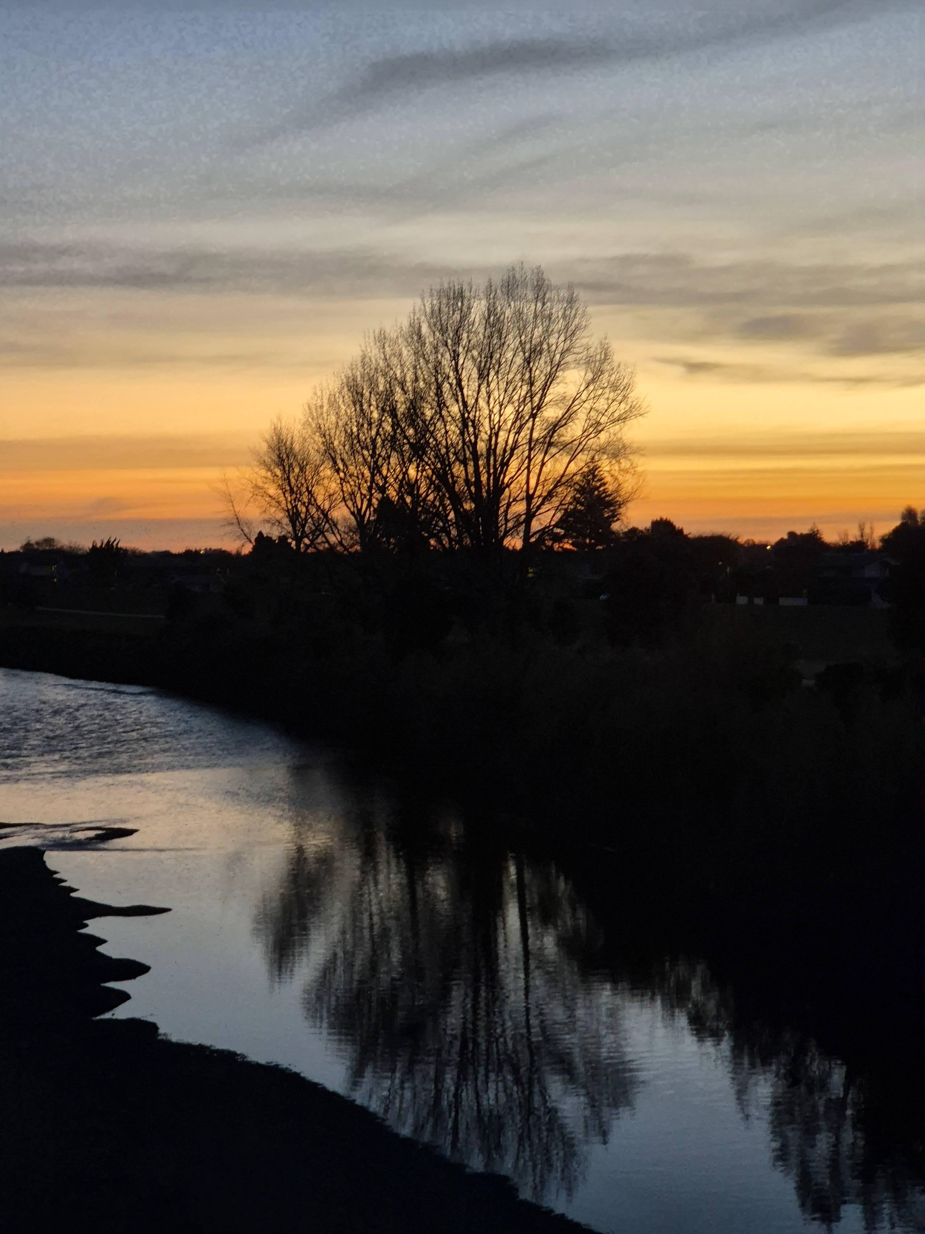 Sunset jog
