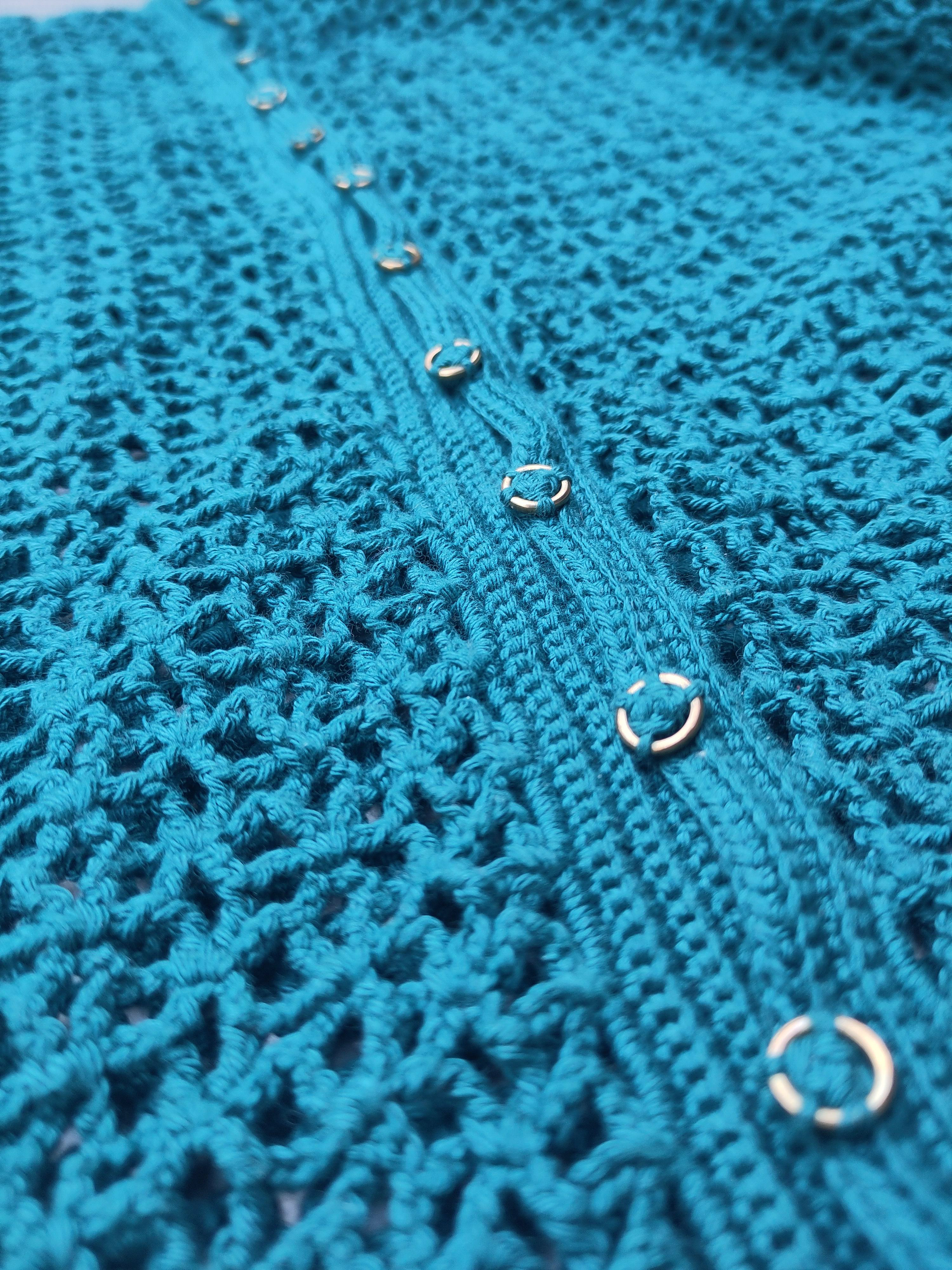 self made buttons, wrapped around a metal ring