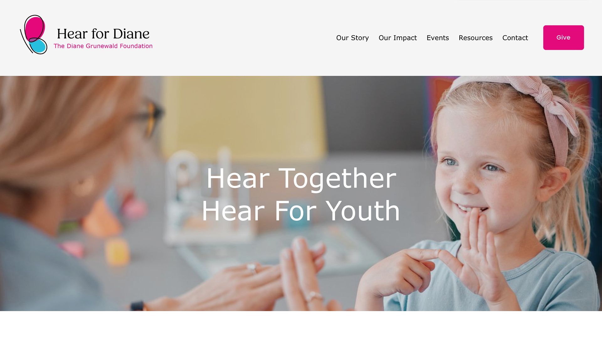 New Website Home Page