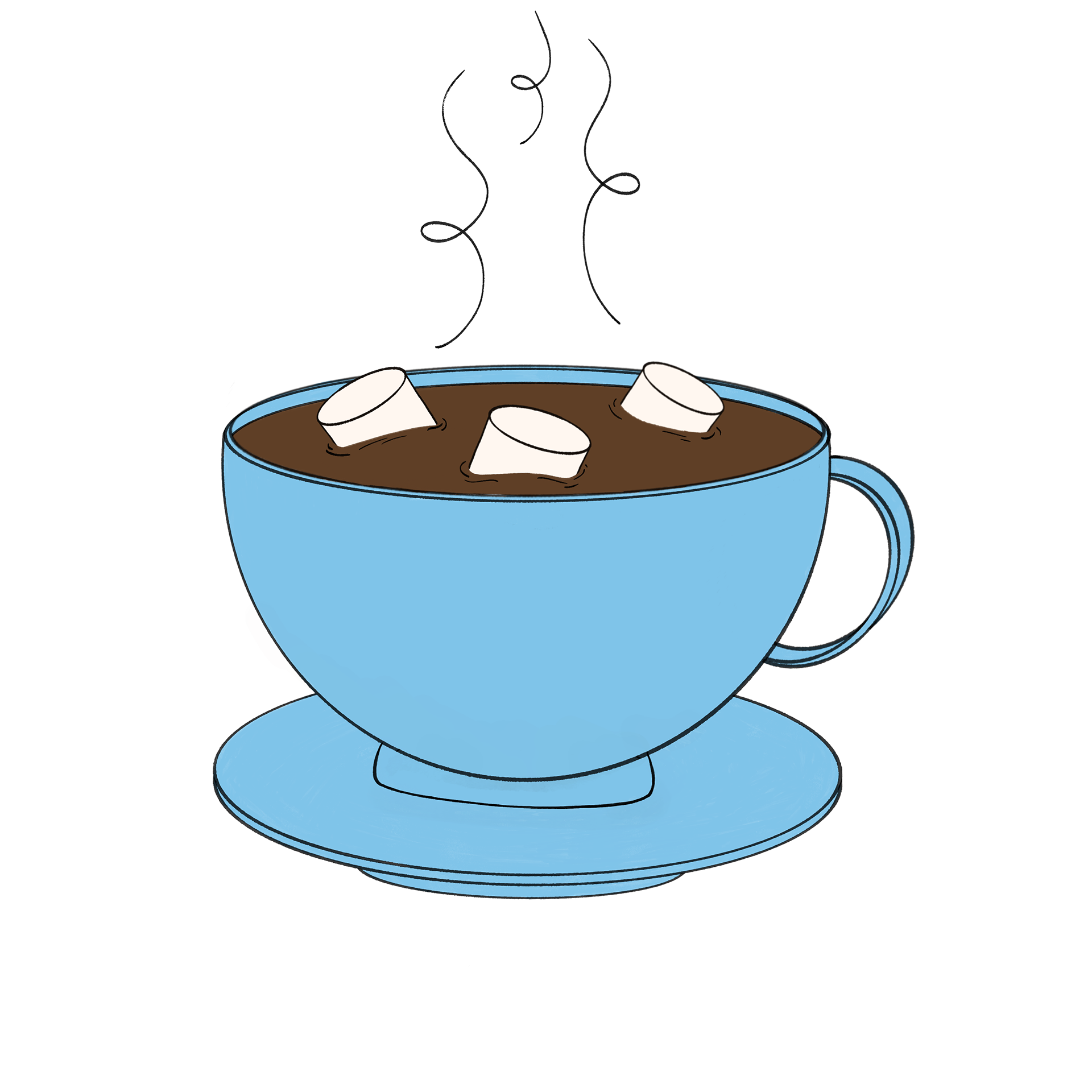 Hot Chocolate - Blue