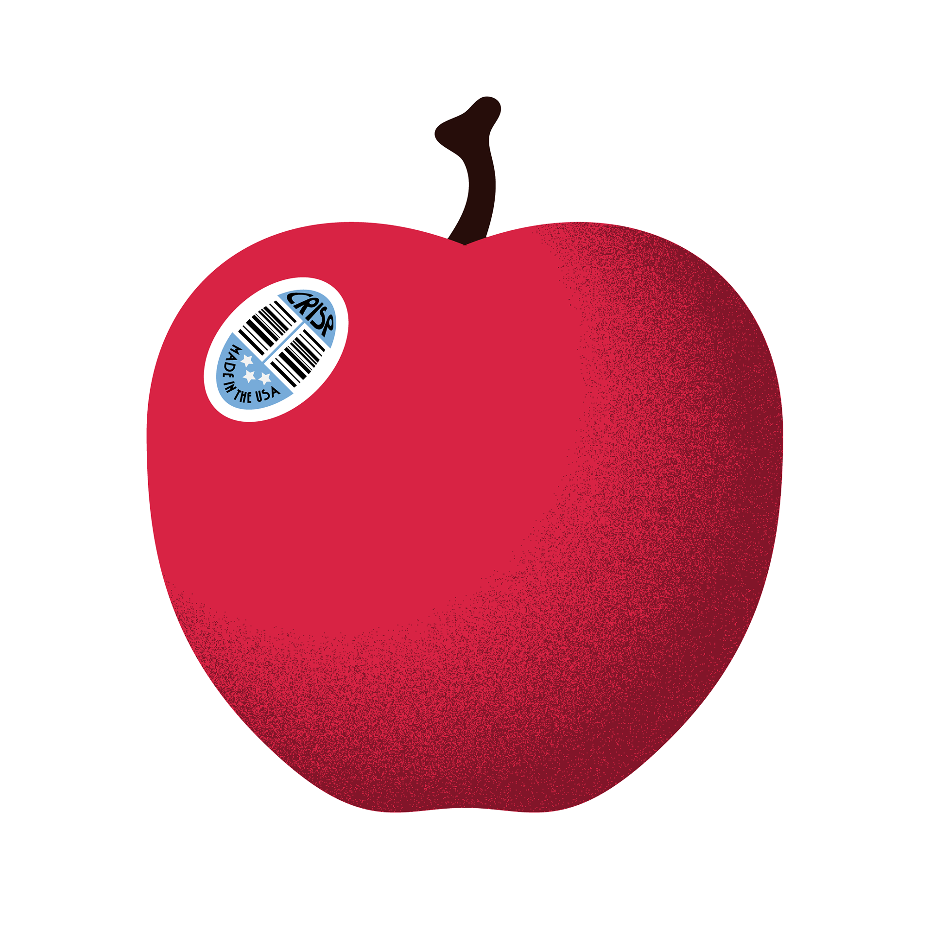 Apple art print