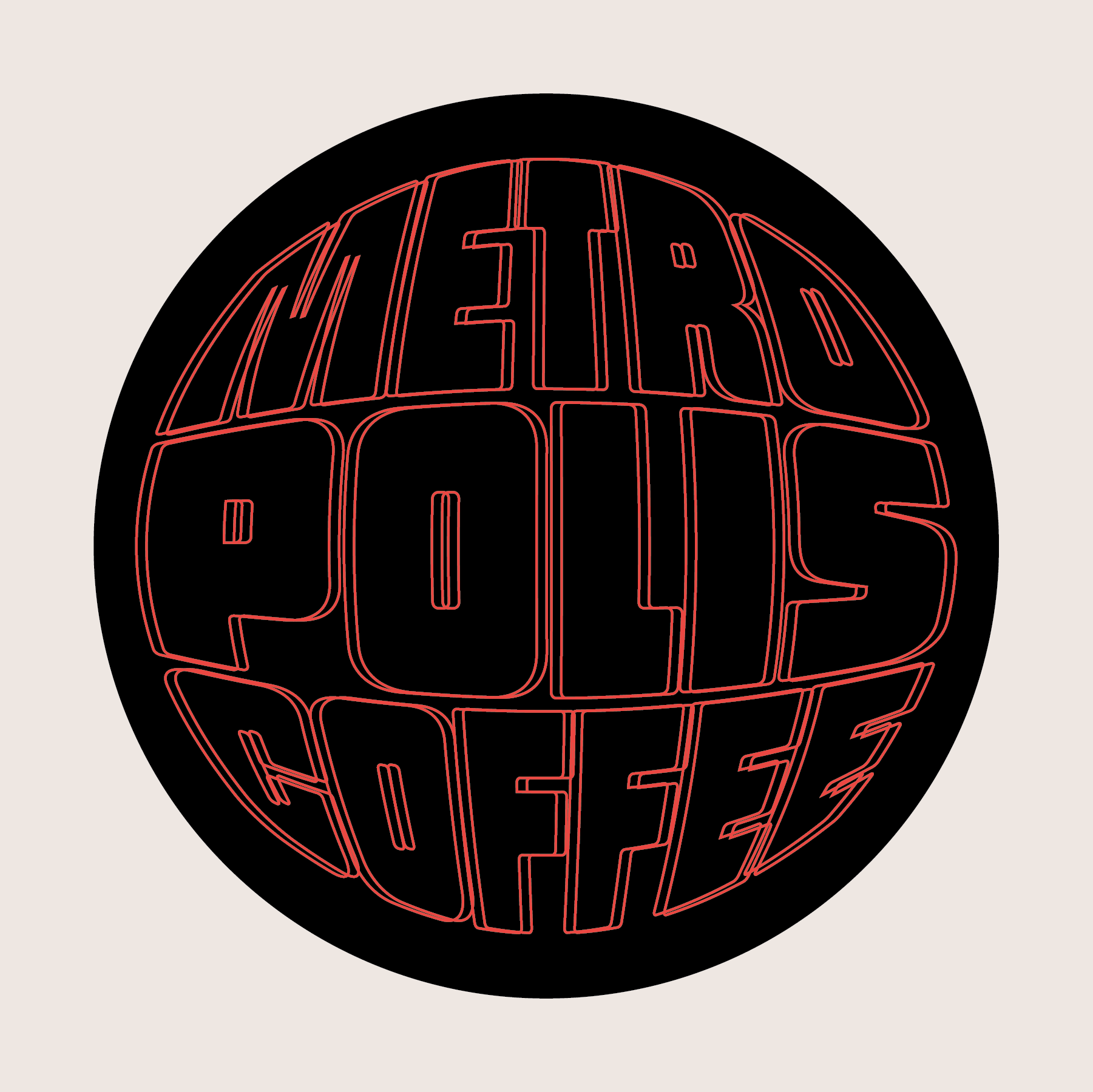 Modern Text Stencil