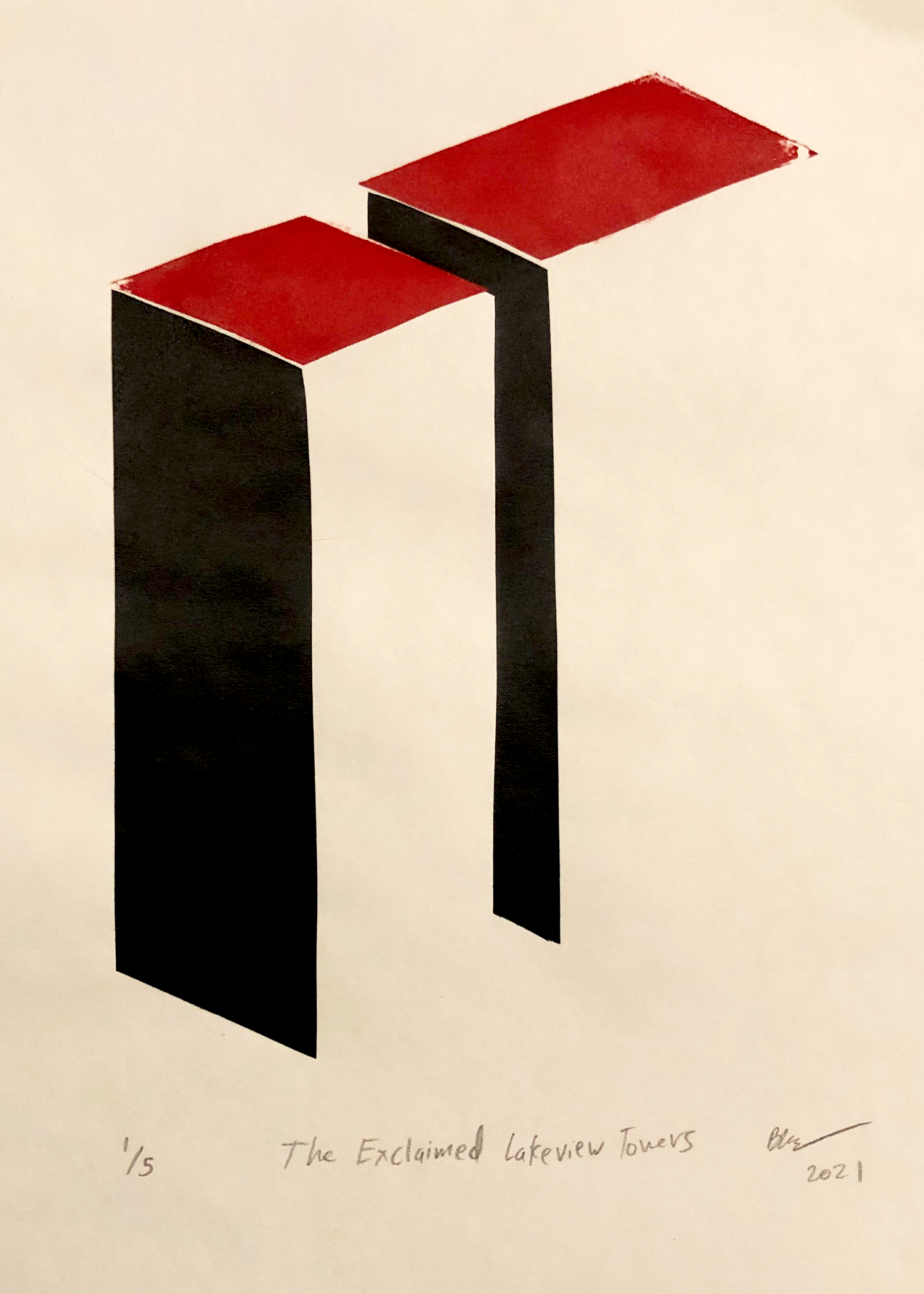 A shot of the fifth print
