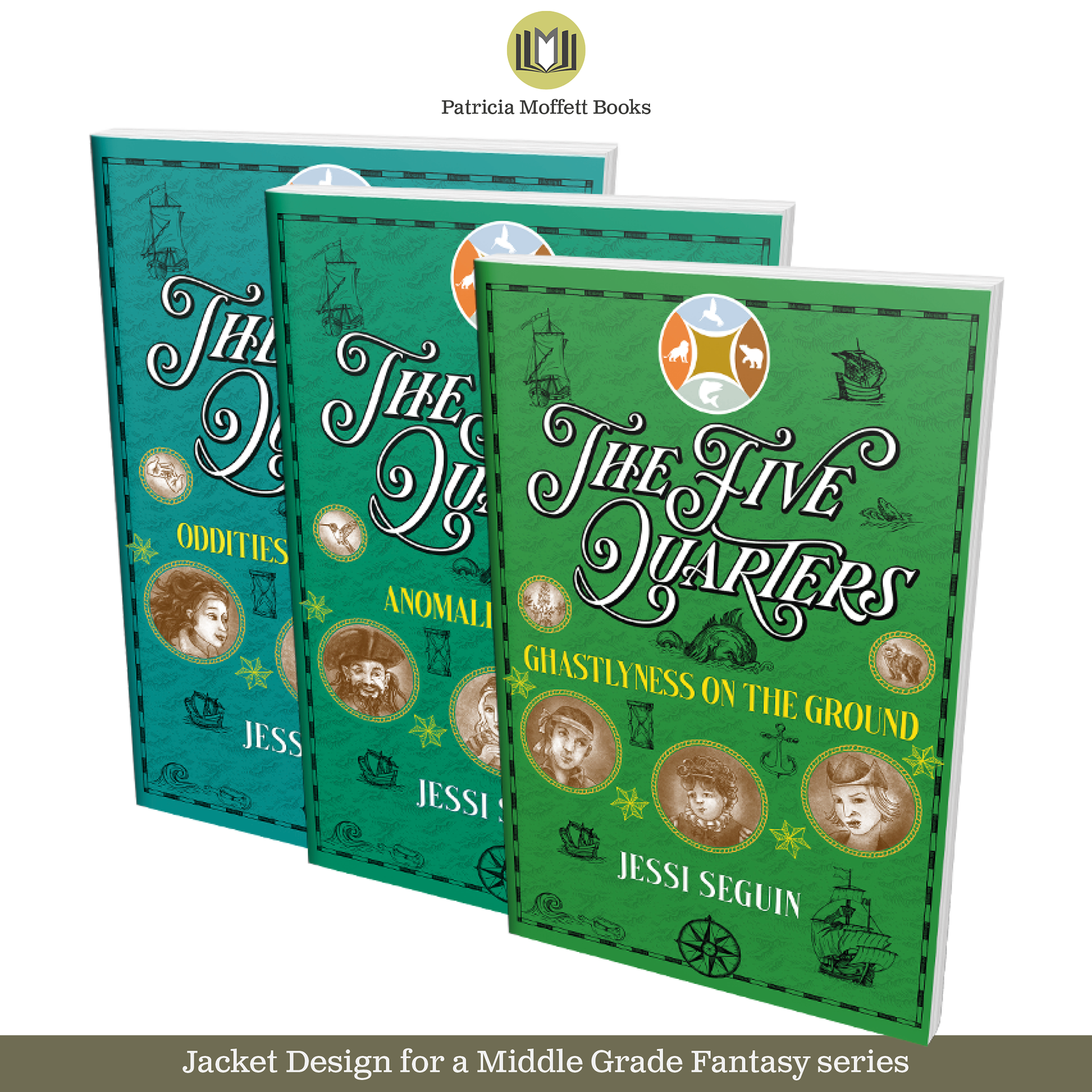 Book Jackets: the five quarters series