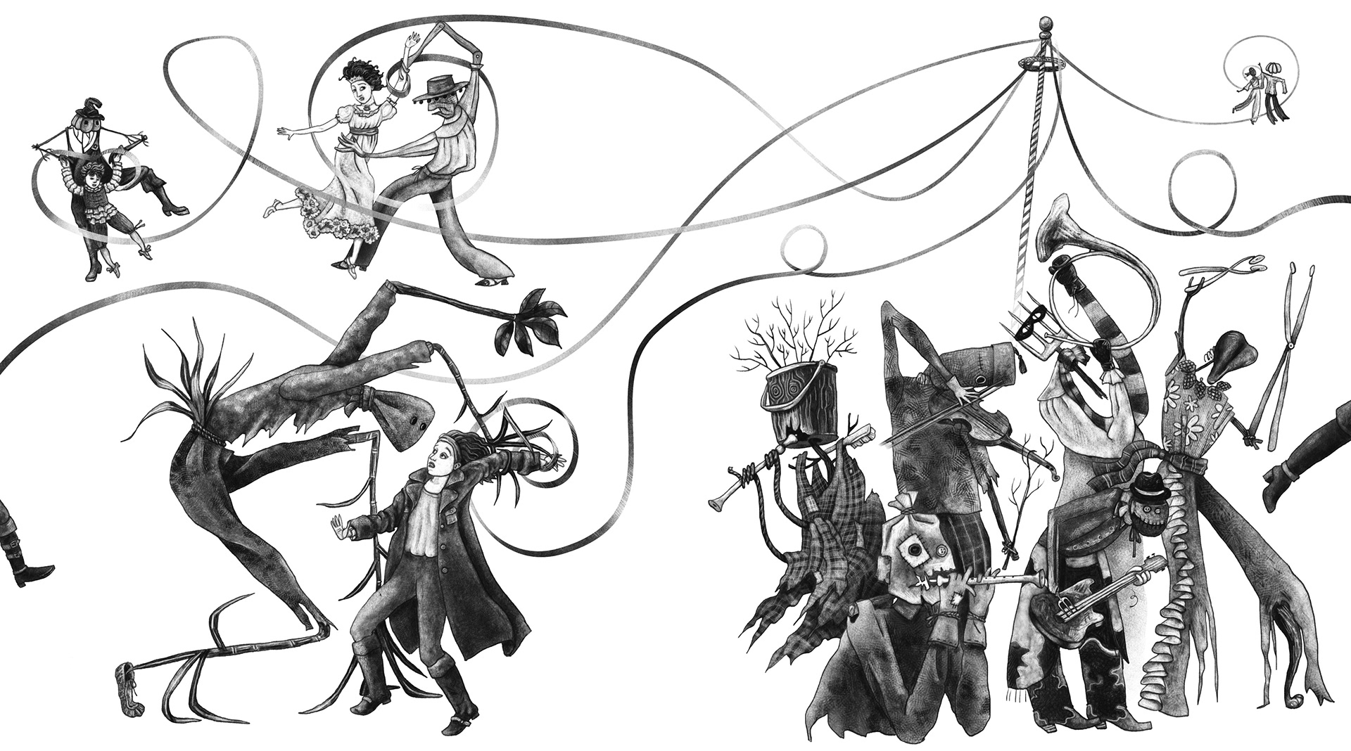 The Danse Macabre scene