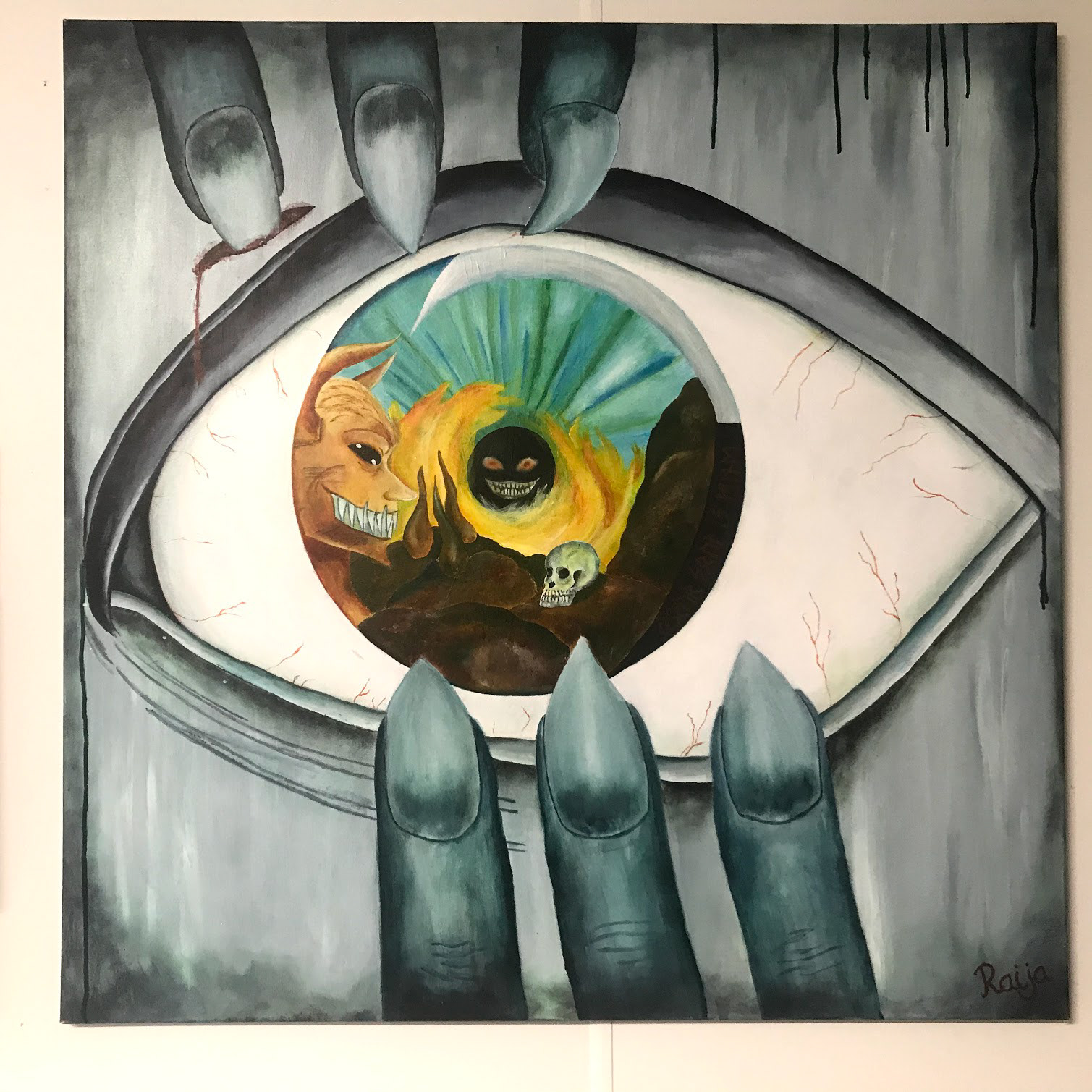 Your Soul Is Mine, Acrylic on Canvas, 2018
