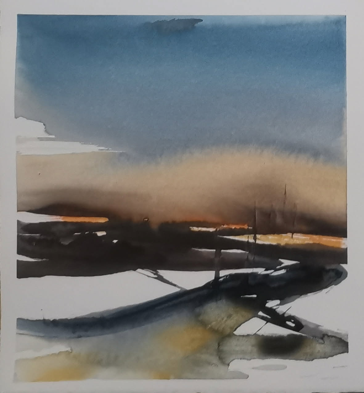 Ivar Vaa. Bosatt i Aurdal. Målar bilder i akvarell og olje/akryl. Skaper bilder med nær tilknytning til natur og setemninger der.